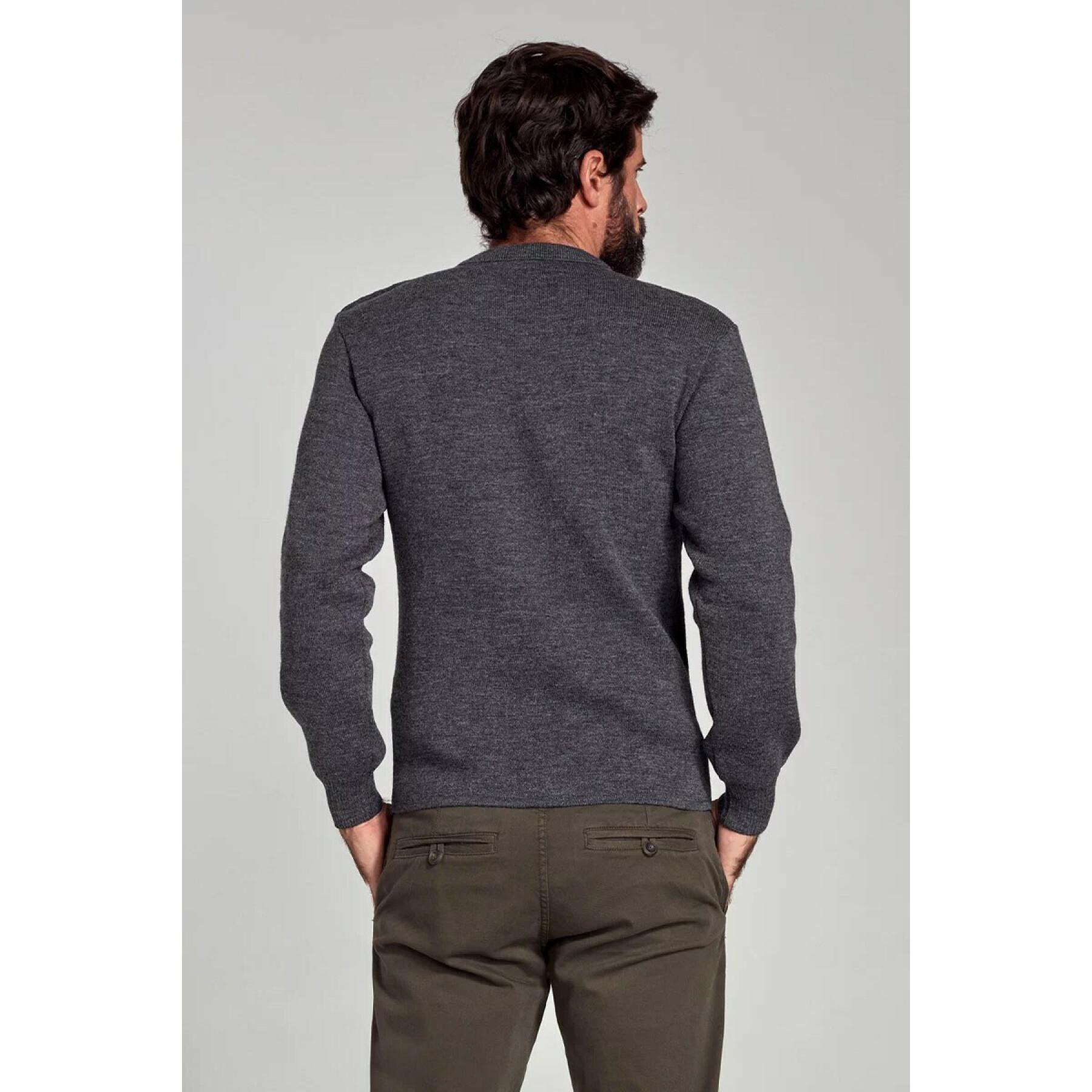 Plain navy sweater Armor-Lux fouesnant