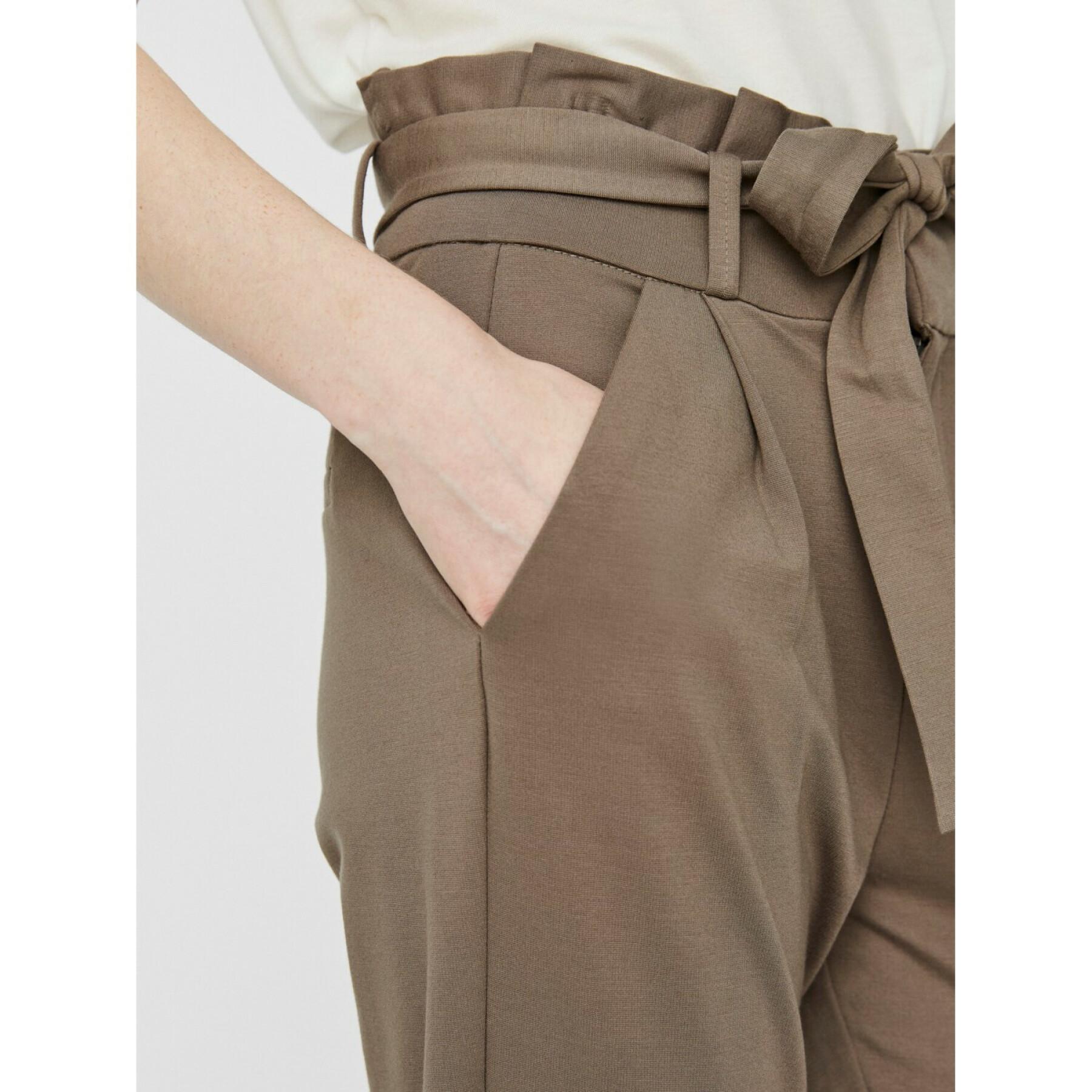 Women's trousers Vero Moda vmeva loose paperbag
