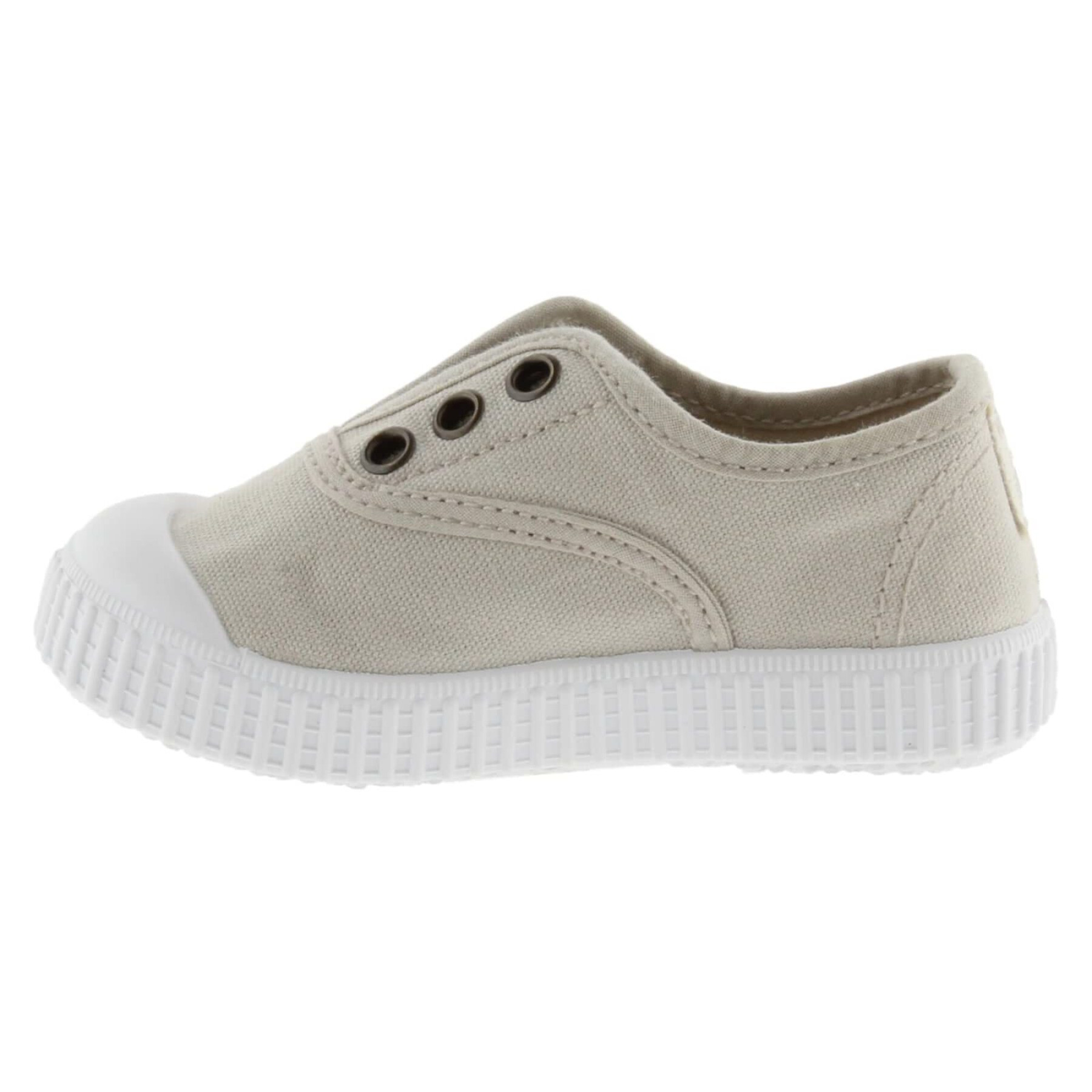 Washed canvas sneakers without laces girl Victoria 1915 Anglaise