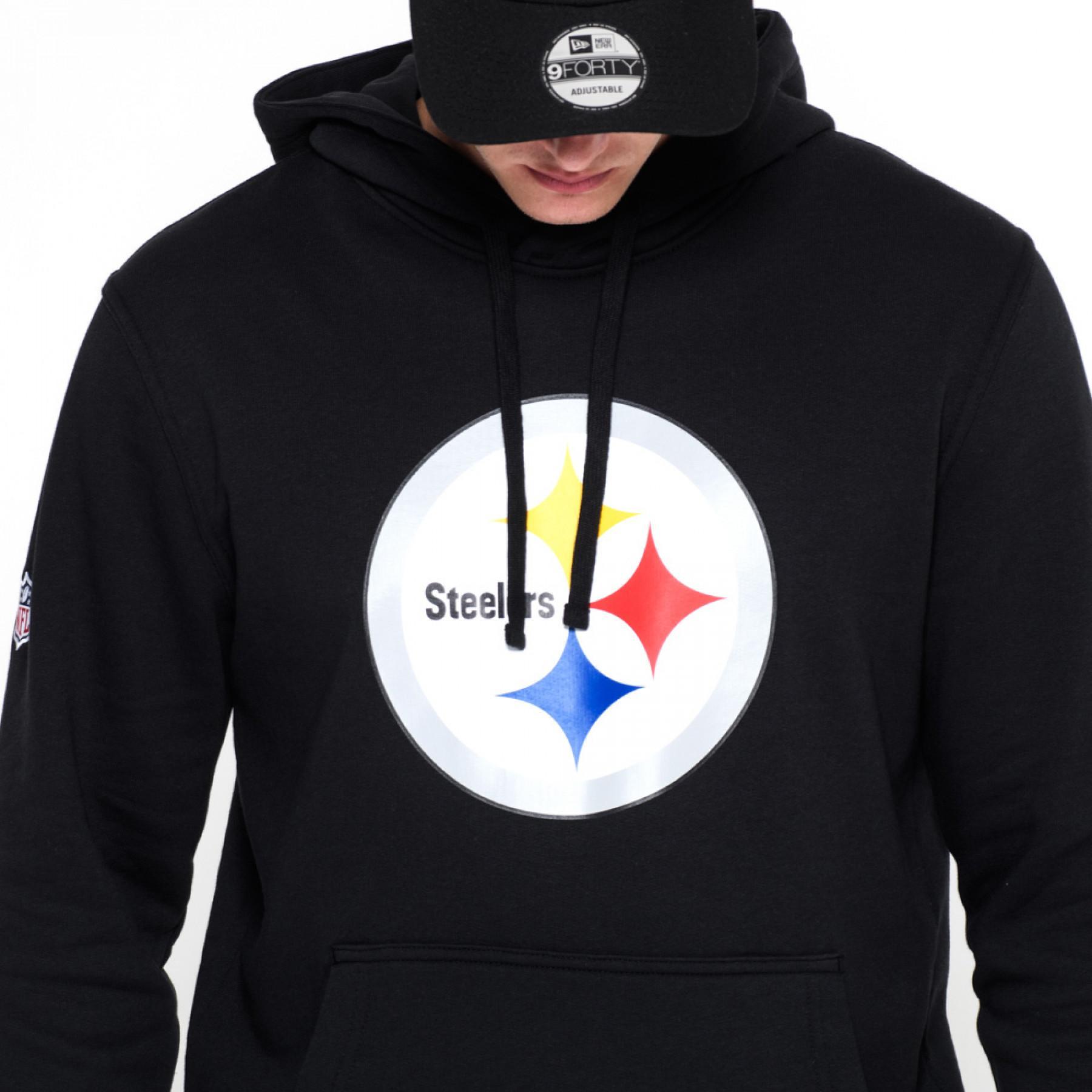 Sweat   capuche New Era  avec logo de l’équipe Pittsburgh Steelers