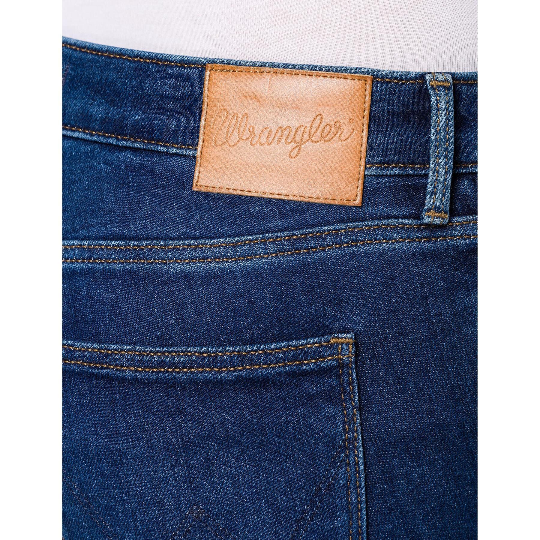 Women's straight jeans Wrangler in Authentic Love