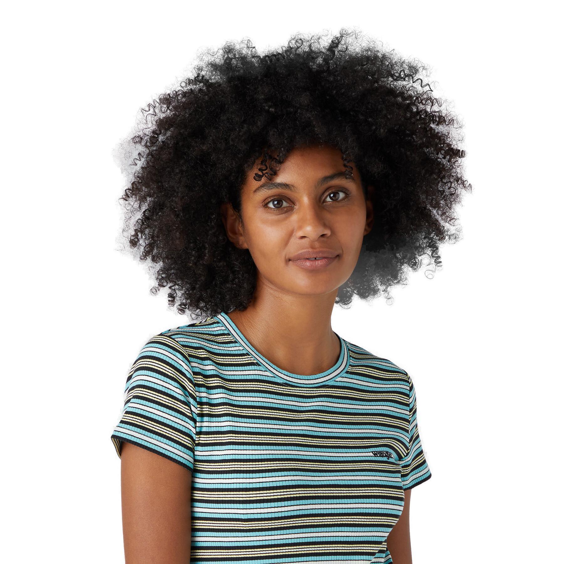 Women's T-shirt Wrangler slim stripe