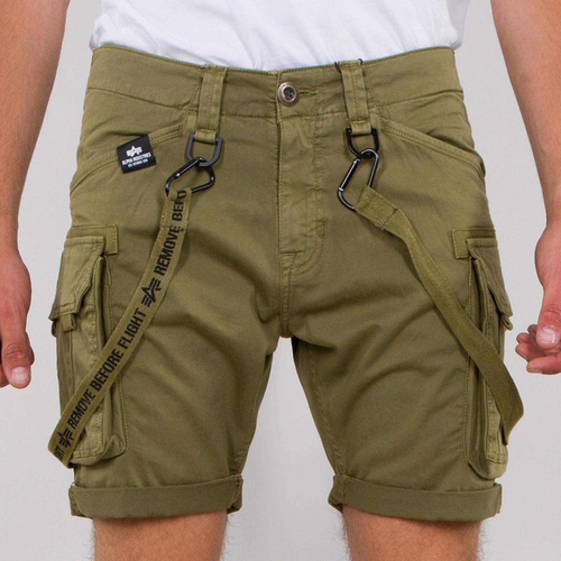 Industries - Short Men Utility Shorts Alpha Clothing - -