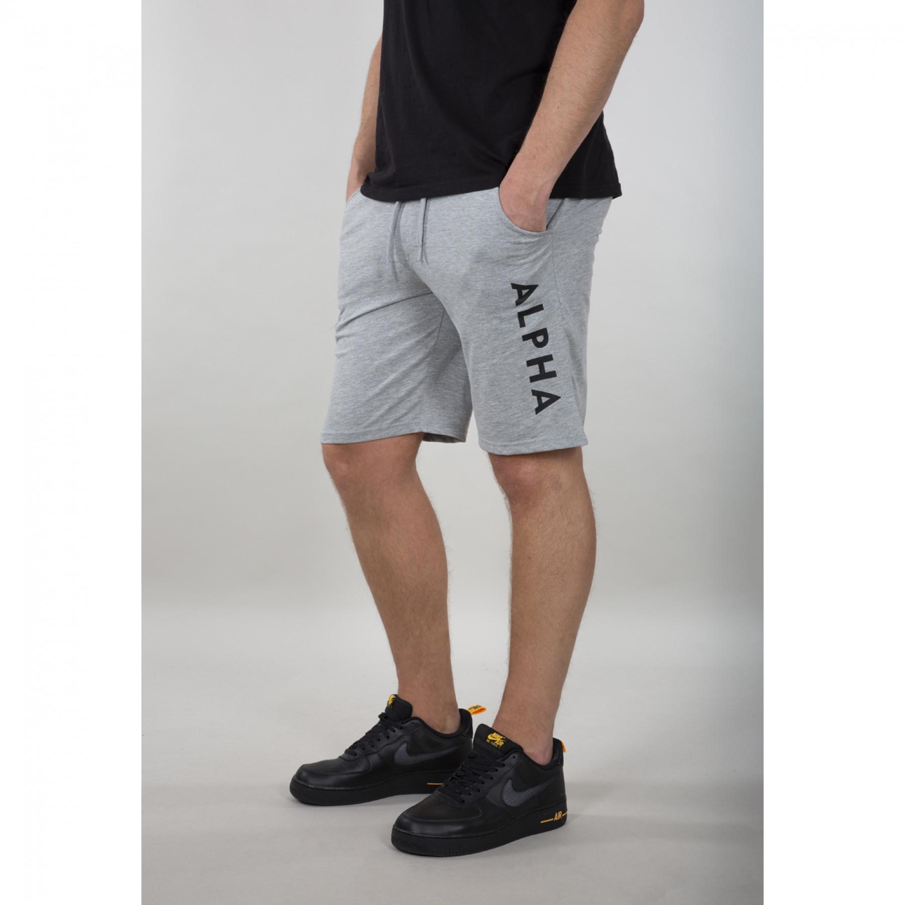 Short Alpha Industries Jersey - Shorts Clothing - - Men