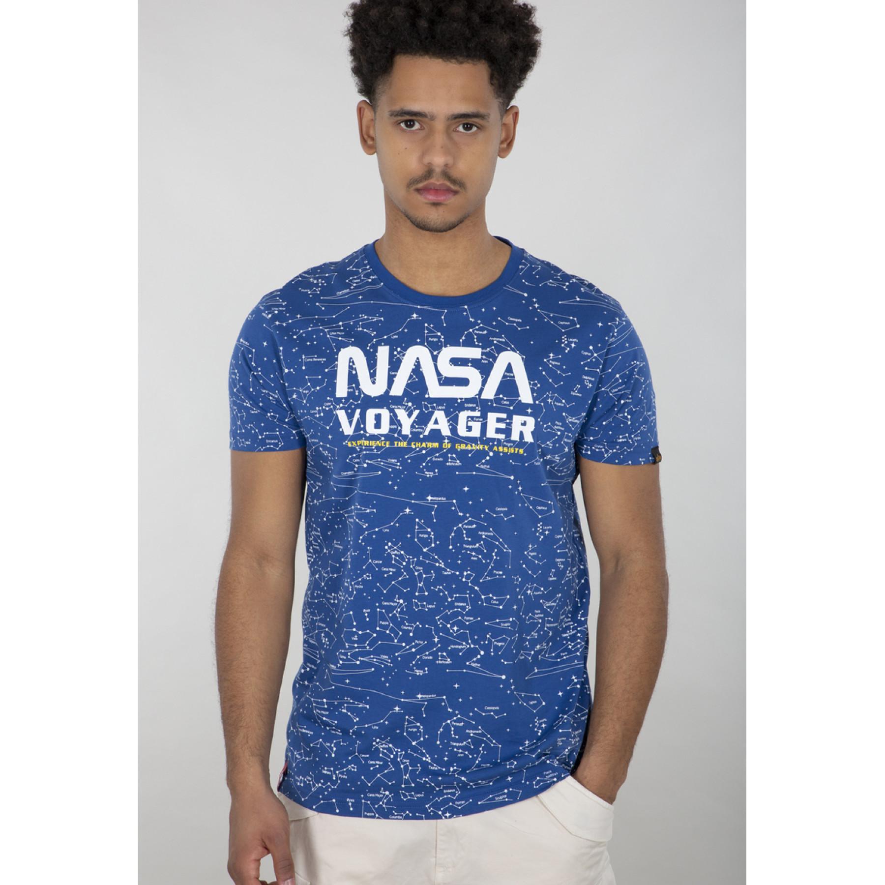T-shirt Alpha Industries NASA Voyager AOP
