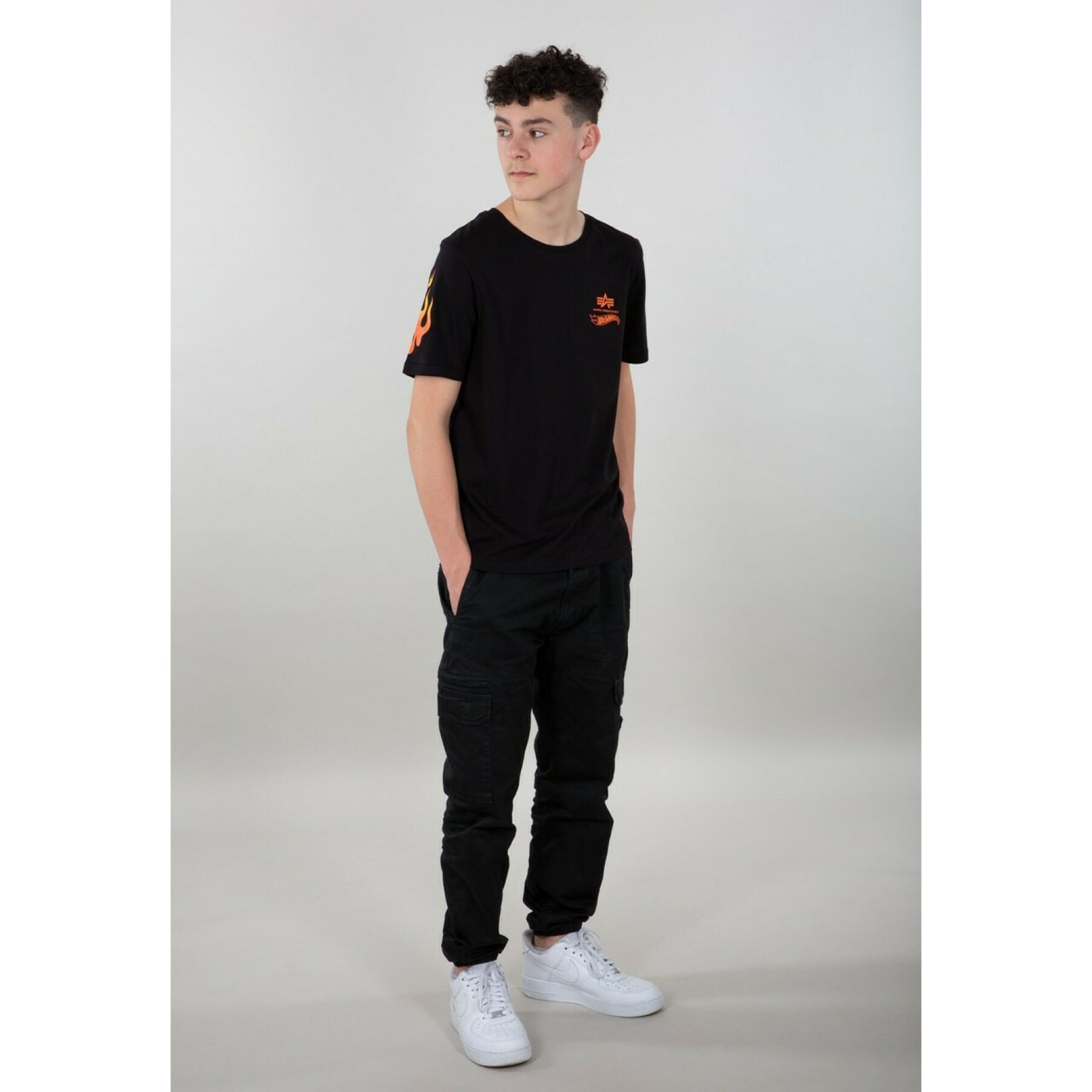 Child's T-shirt Alpha Industries Flame