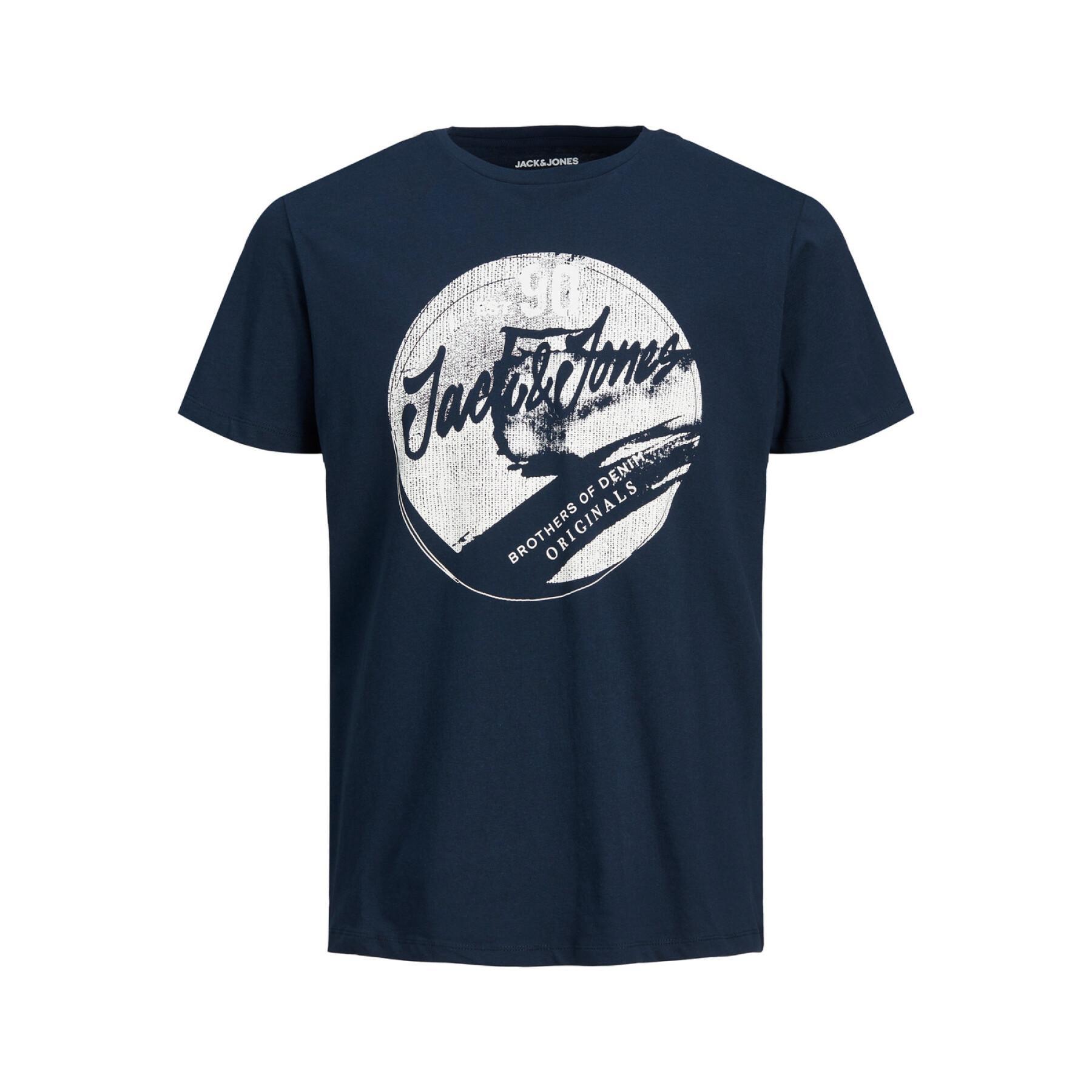 Jack & Jones Mens Jjden Tee Ss Crew Neck T-Shirt 