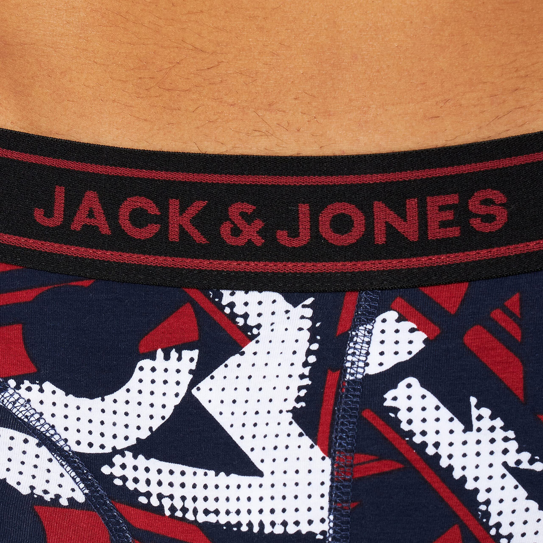 Boxer Jack & Jones Logo Print