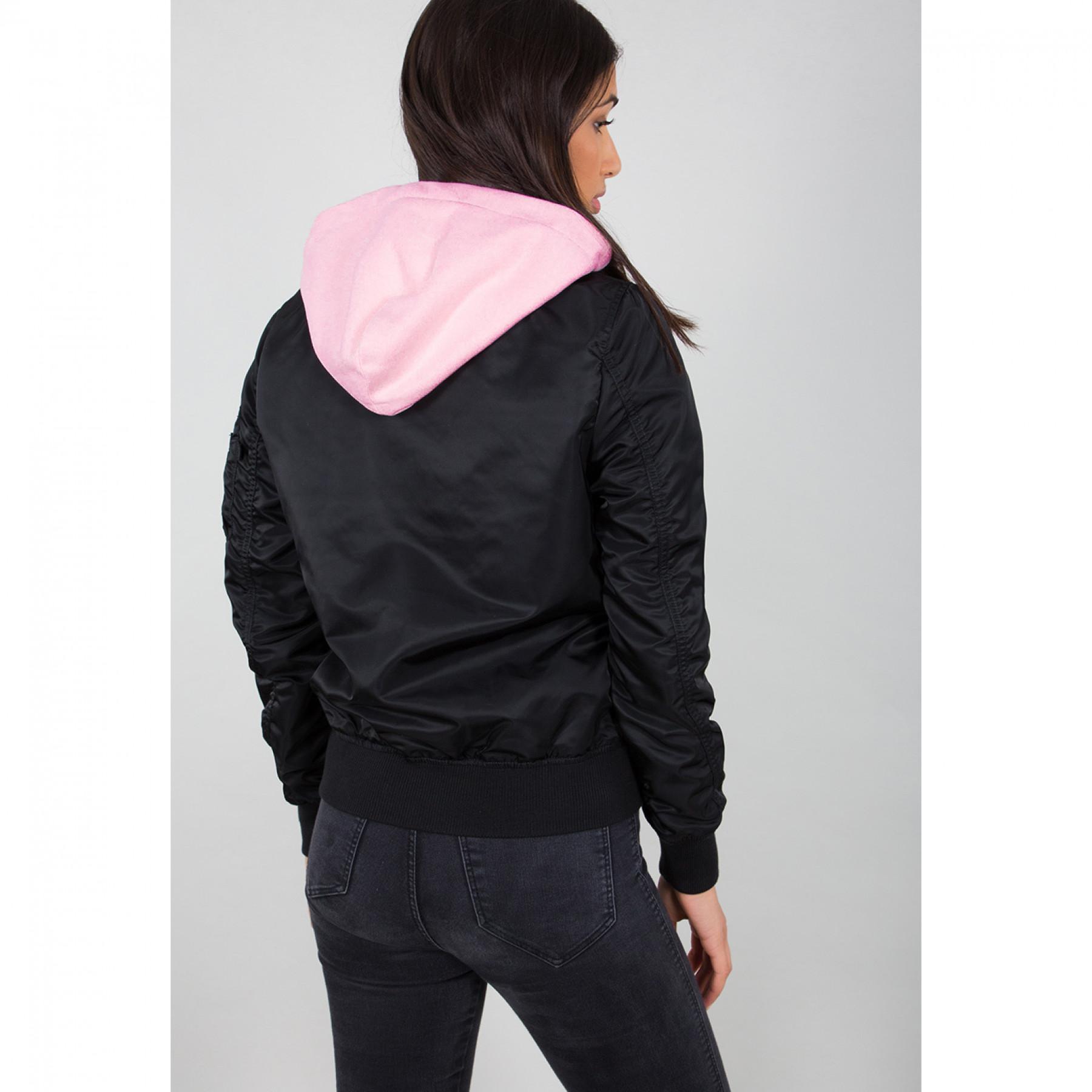 Women's hooded bomber Alpha Industries MA-1