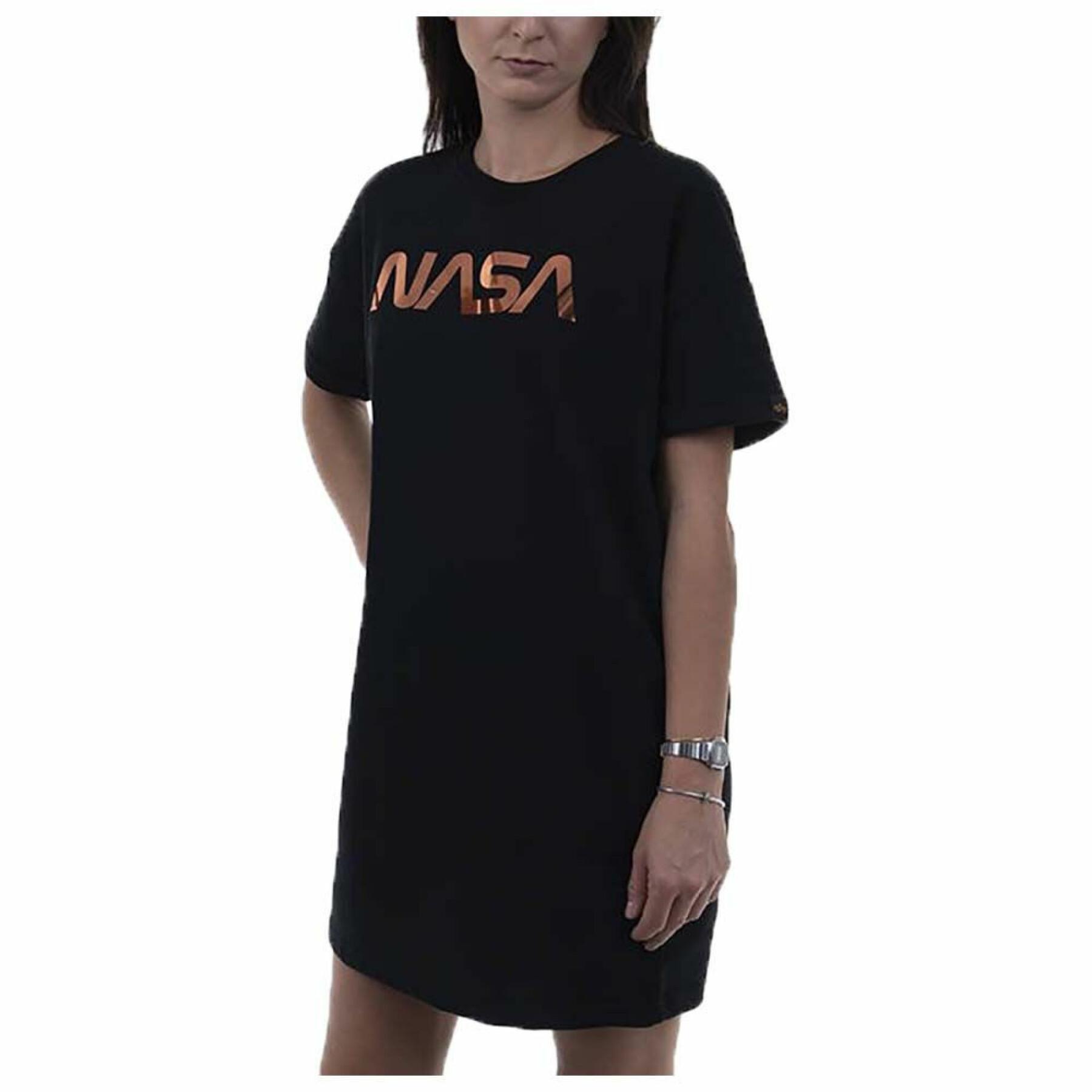 Women's T-shirt Alpha Industries NASA Long OS