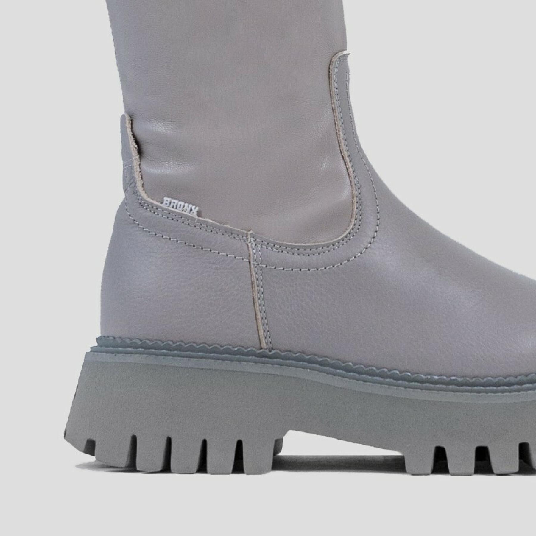 Women's boots Bronx Groov-y Stretch high Military