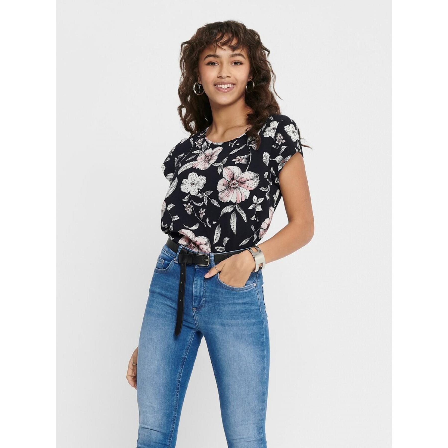 Women's top Only Vic manches courtes
