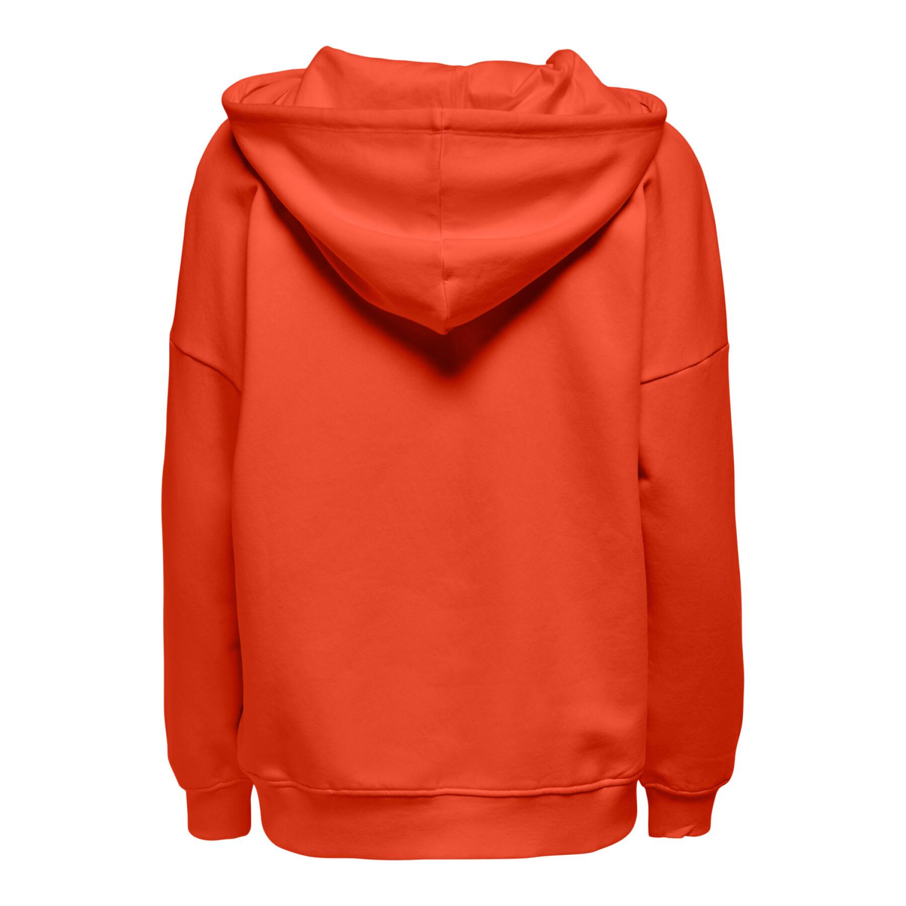 Hoodie with woman logo Only Noomi