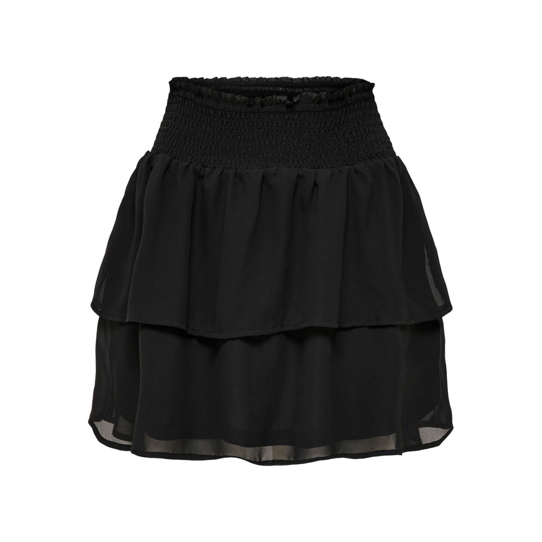 skirt Women\'s - layered & Only Shorts onlann Women Skirts - smock - star Clothing