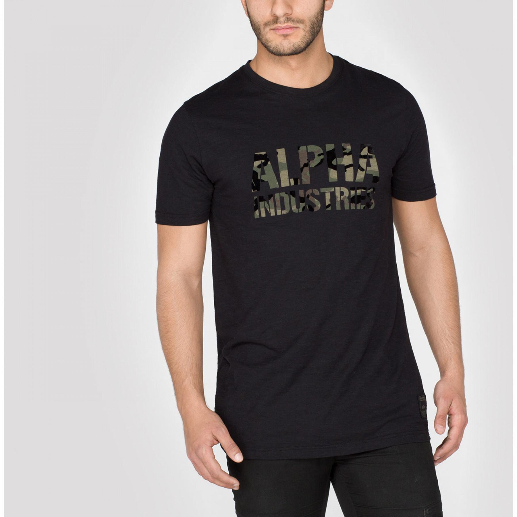 T-Shirts - Alpha - Outdoor Industries Camo - T-shirt Men Print