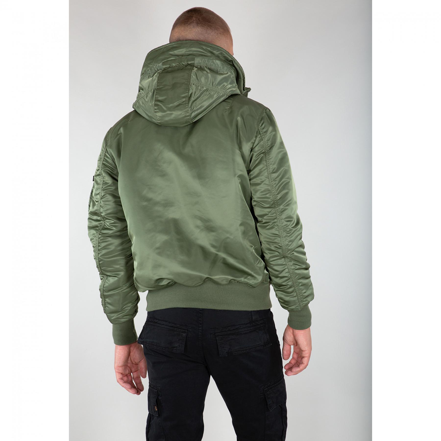 Hooded bomber Alpha Industries MA-1