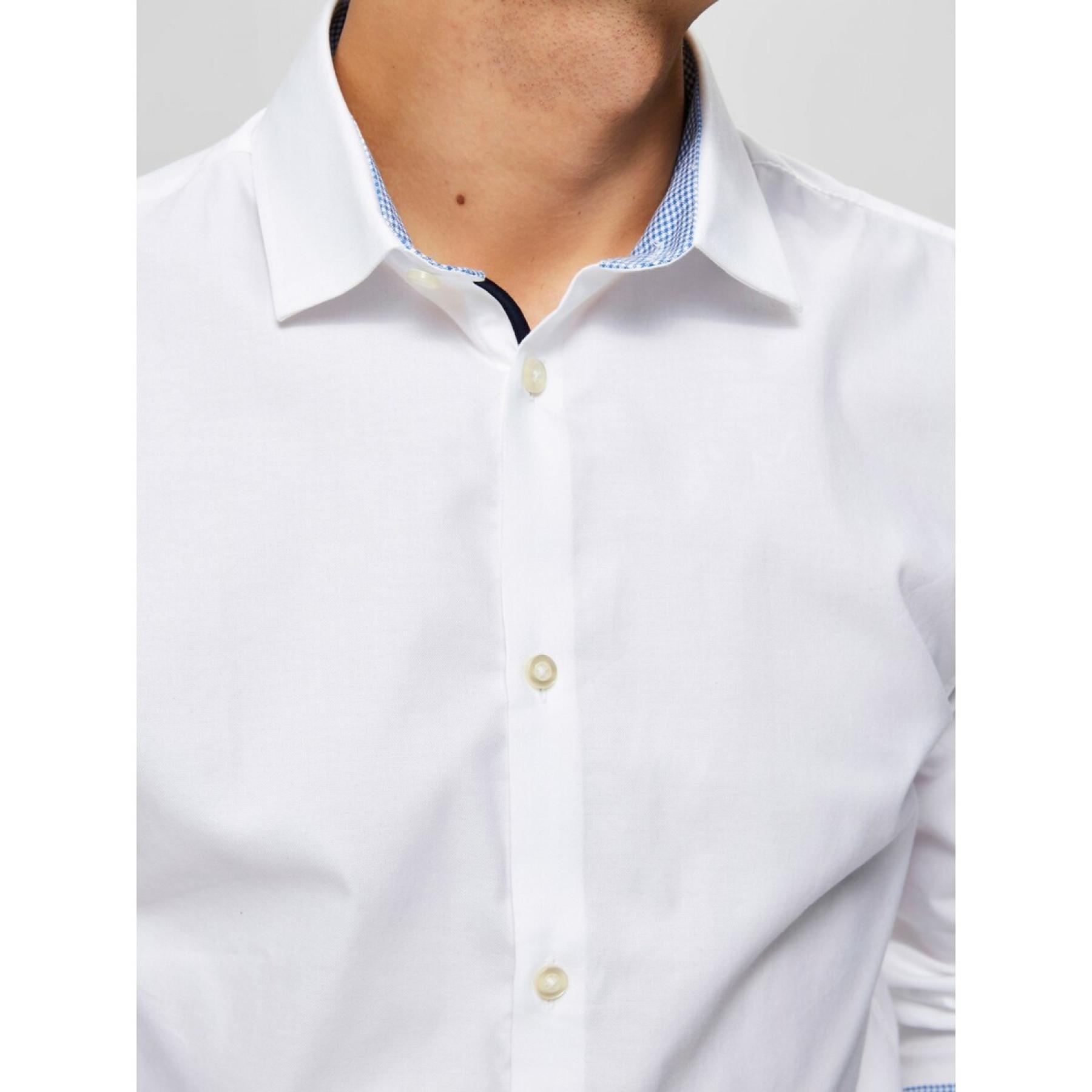 Shirt Selected New-mark manches longues slim