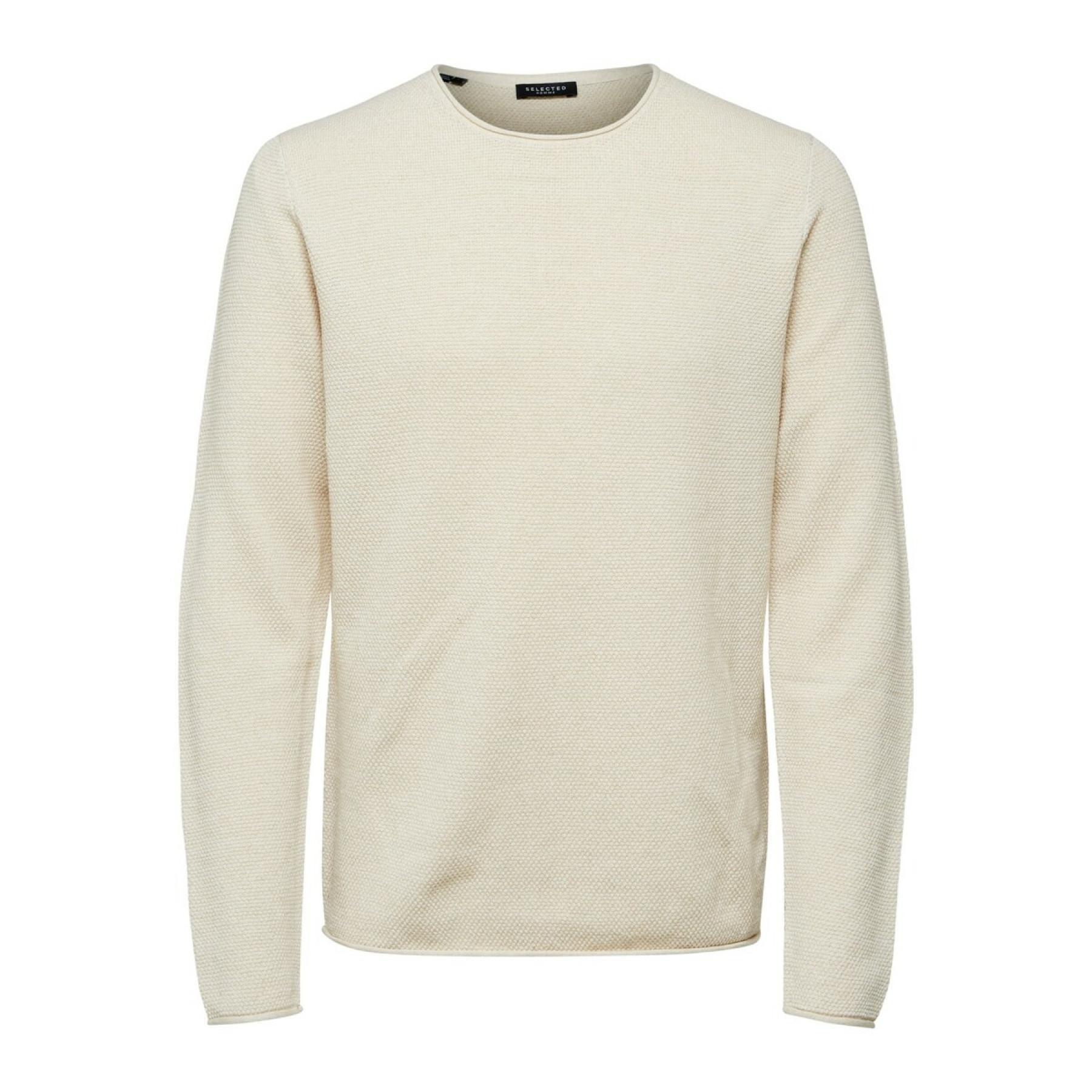 Sweater Selected Rocky col rond