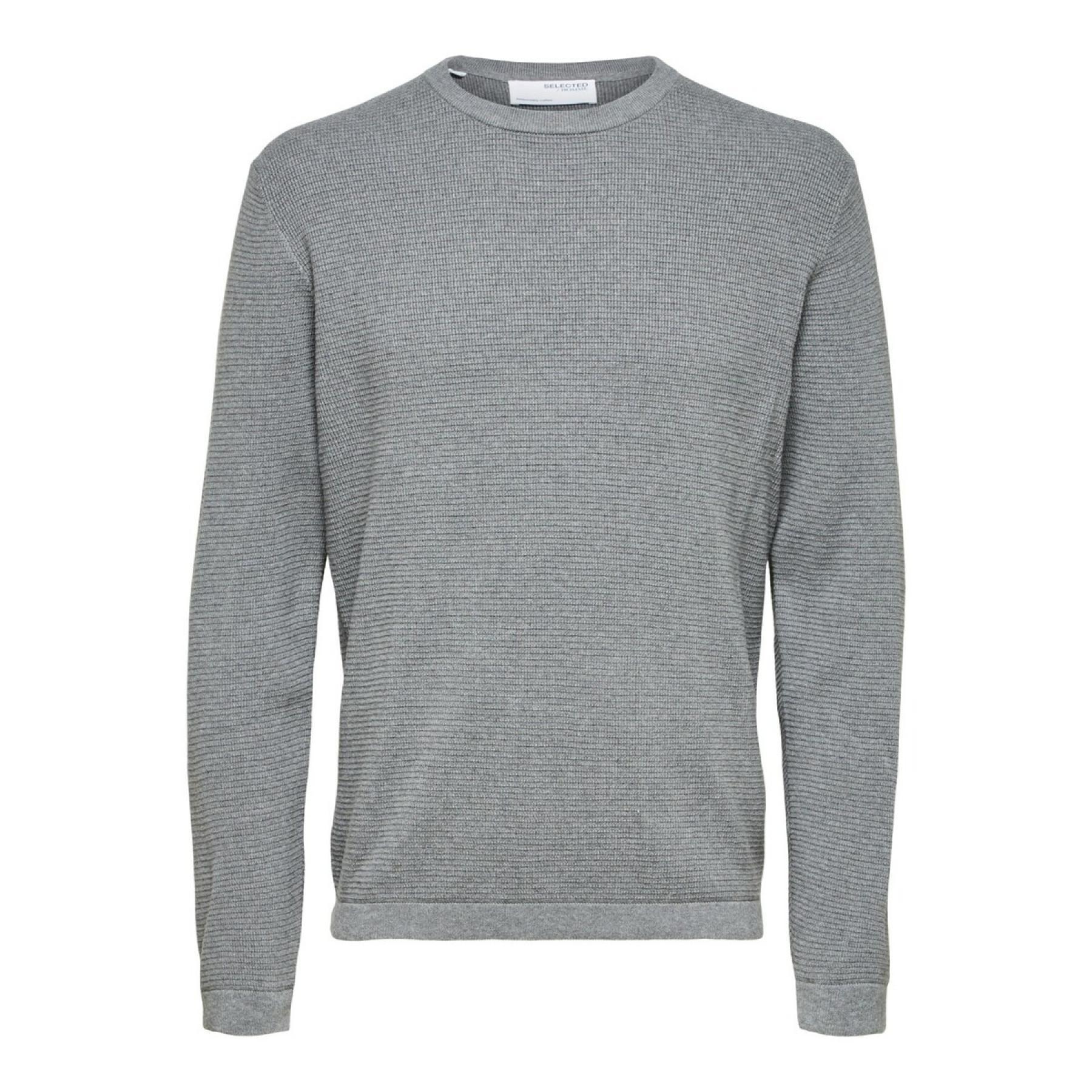 Sweater Selected Rocks manches longues Col rond