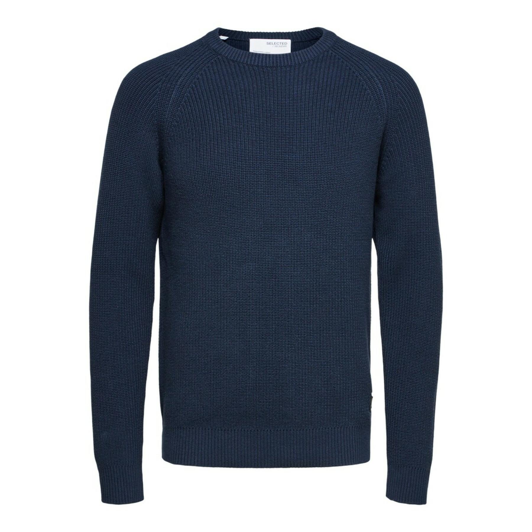 Sweater Selected Irven manches longues knit col rond