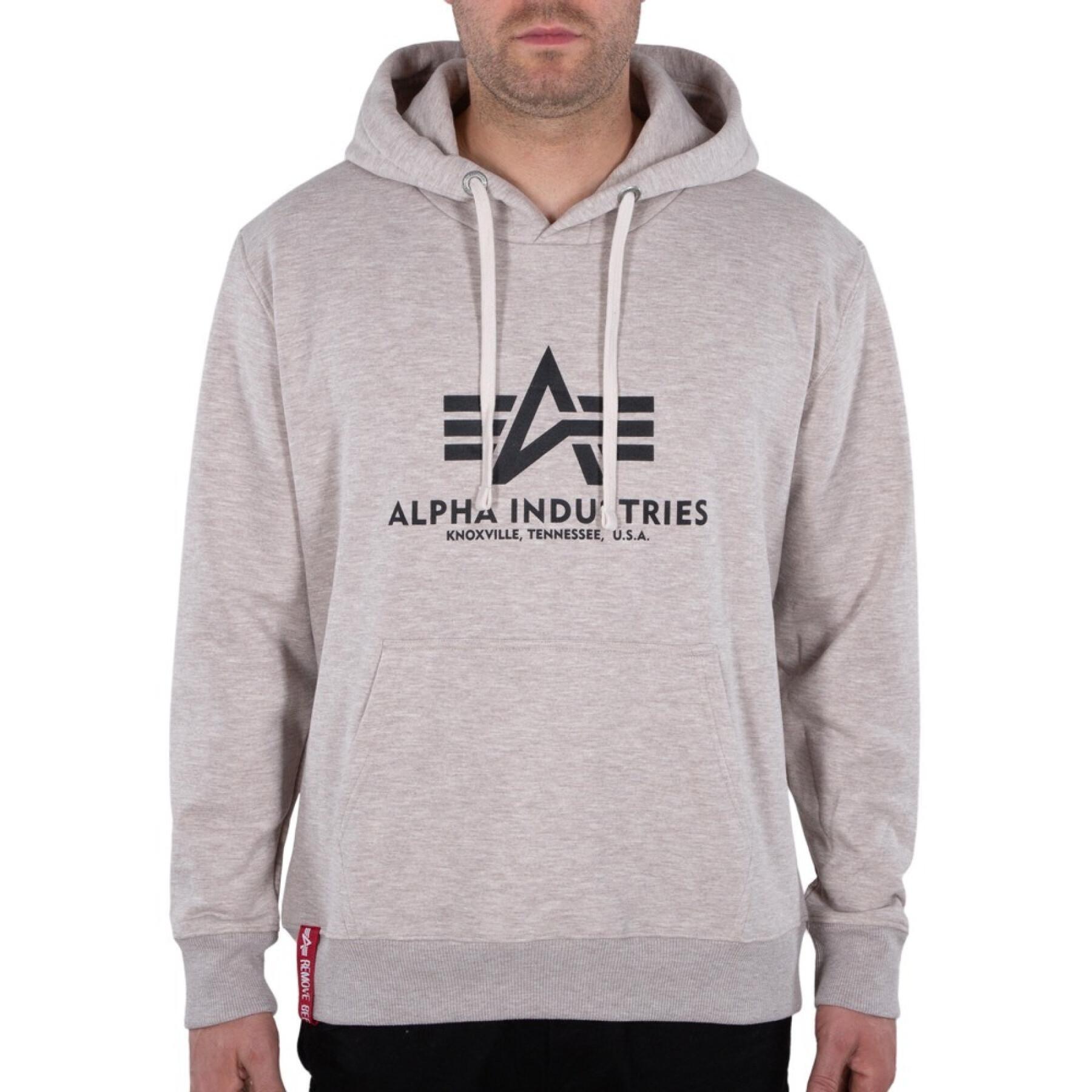 Sweat hooded Alpha Industries Basic