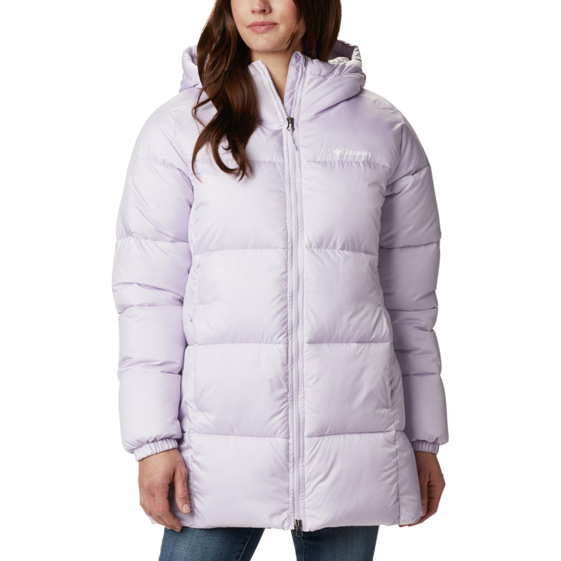 Women's hooded jacket Columbia Puffect Mid