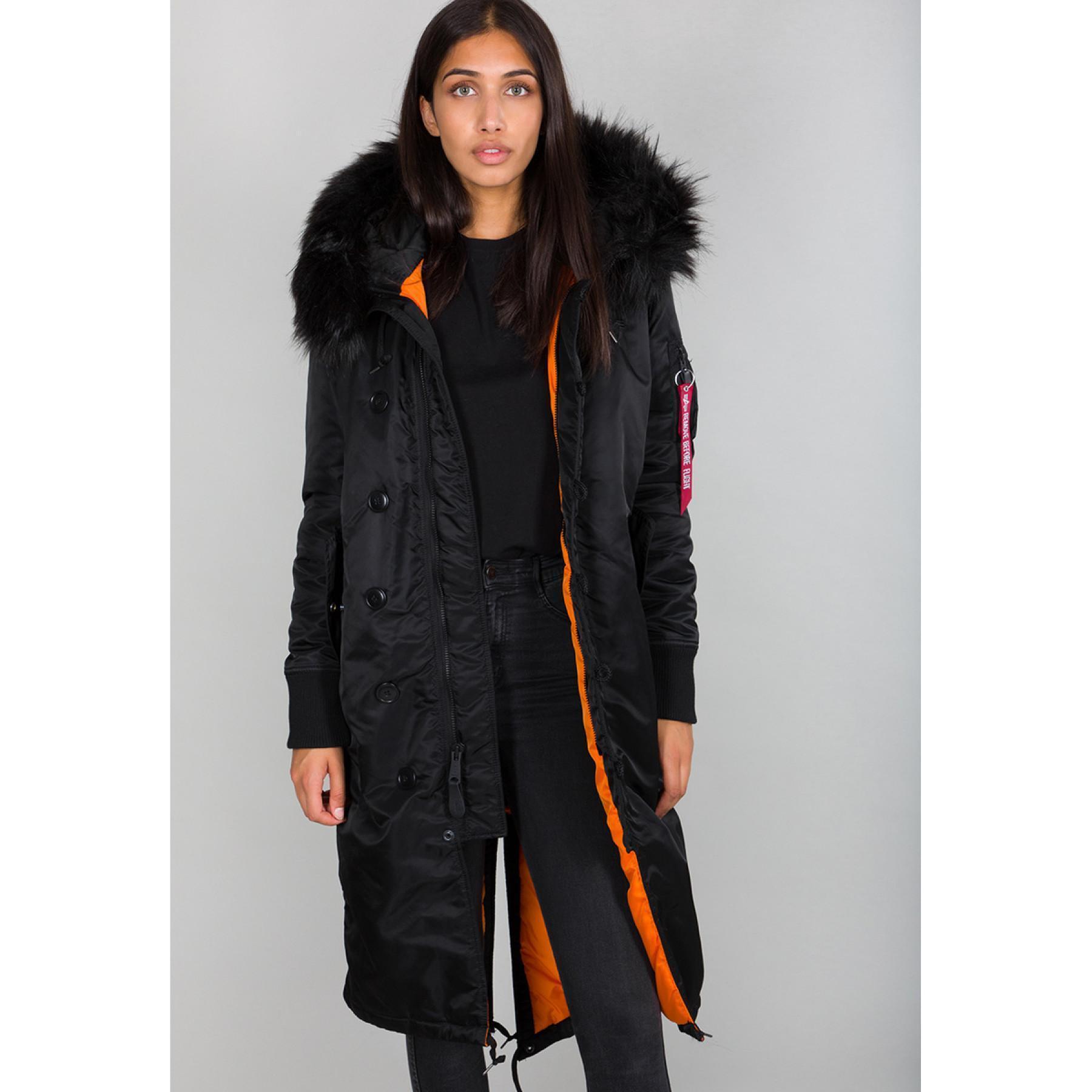 Women\'s Fishtail Coats - parka - - Jackets & Women Industries Clothing Alpha Long