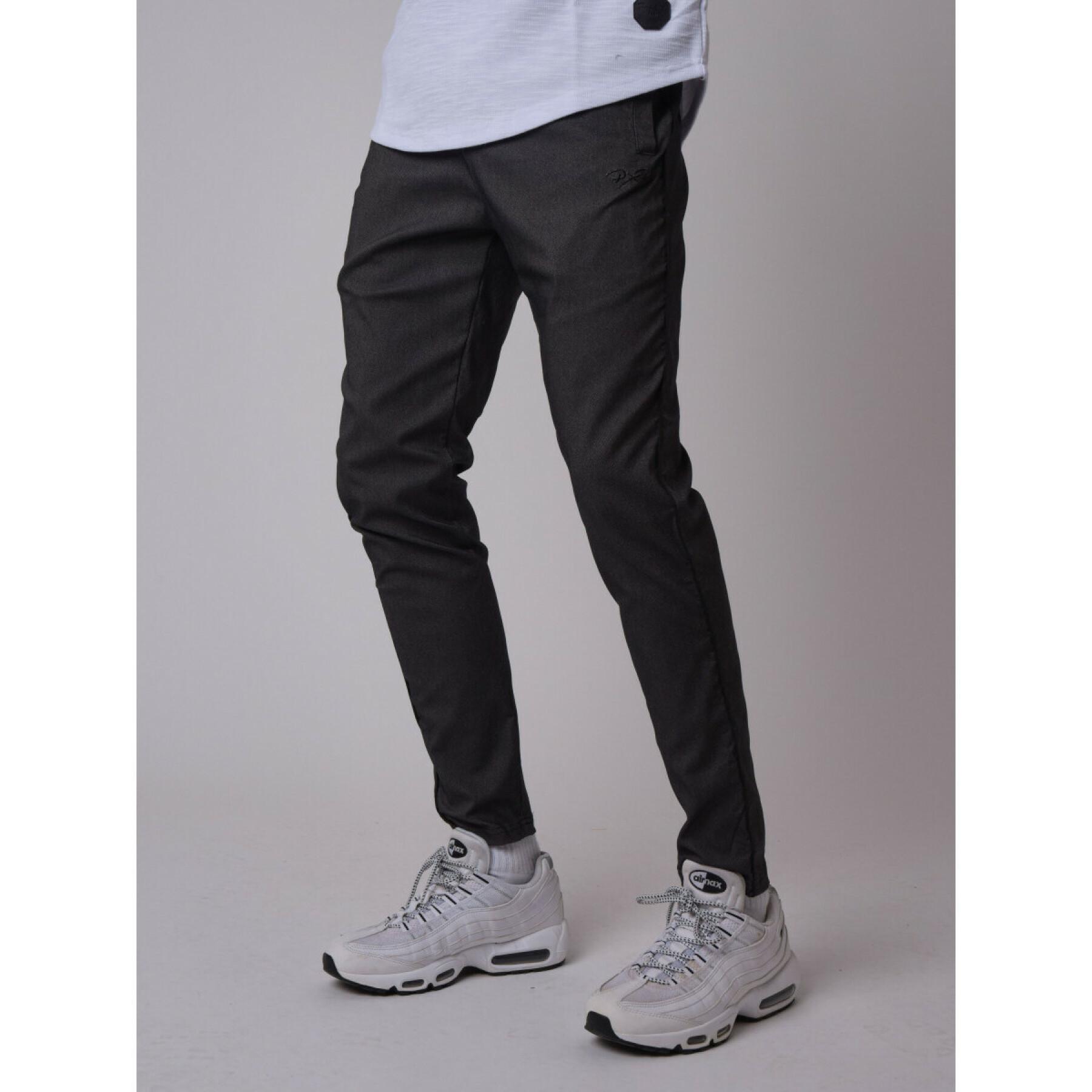 Basic slim-fitting trousers with contrasting pipping on the sides Project X Paris