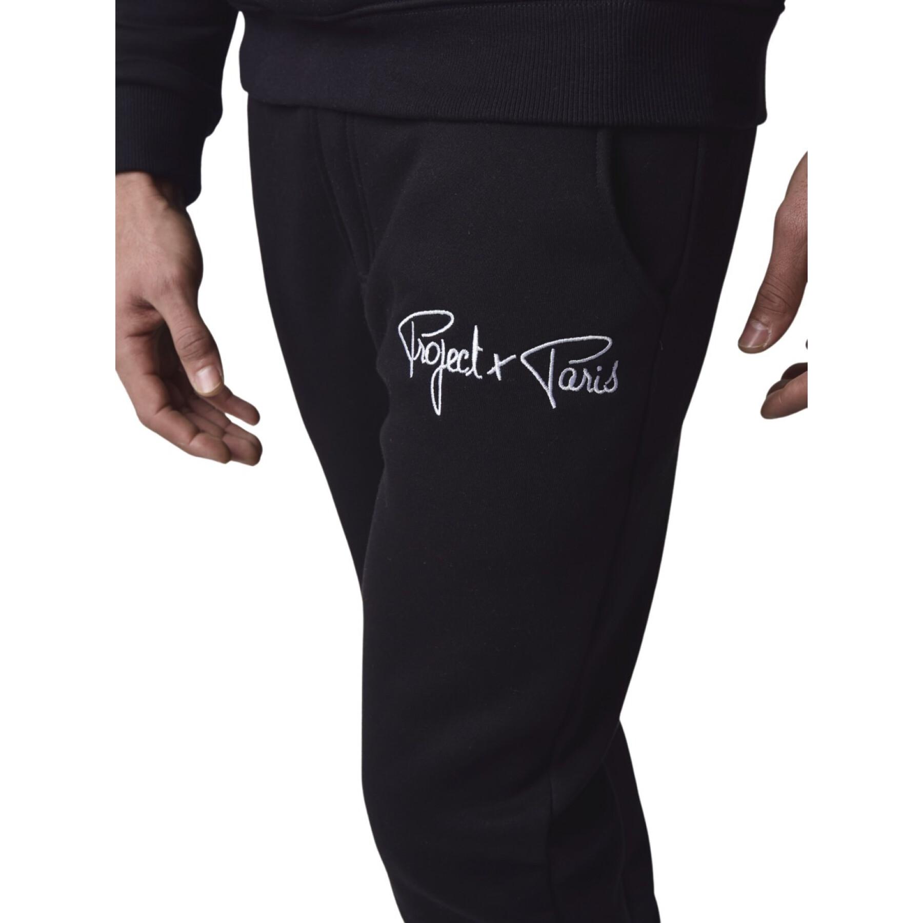 Signature jogging suit with logo embroidery Project X Paris