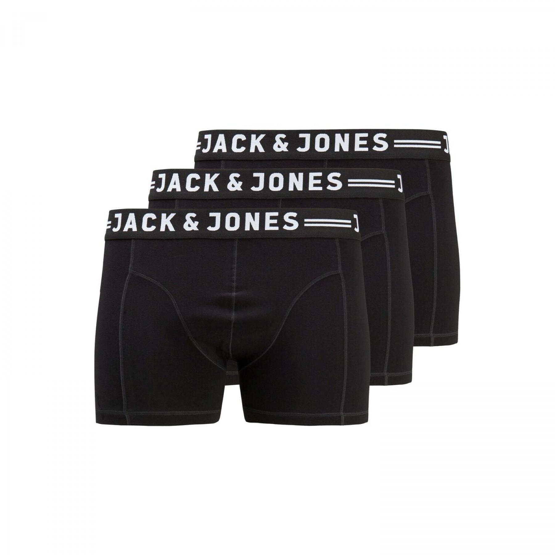 Set of 3 large boxer shorts Jack & Jones Jacsense
