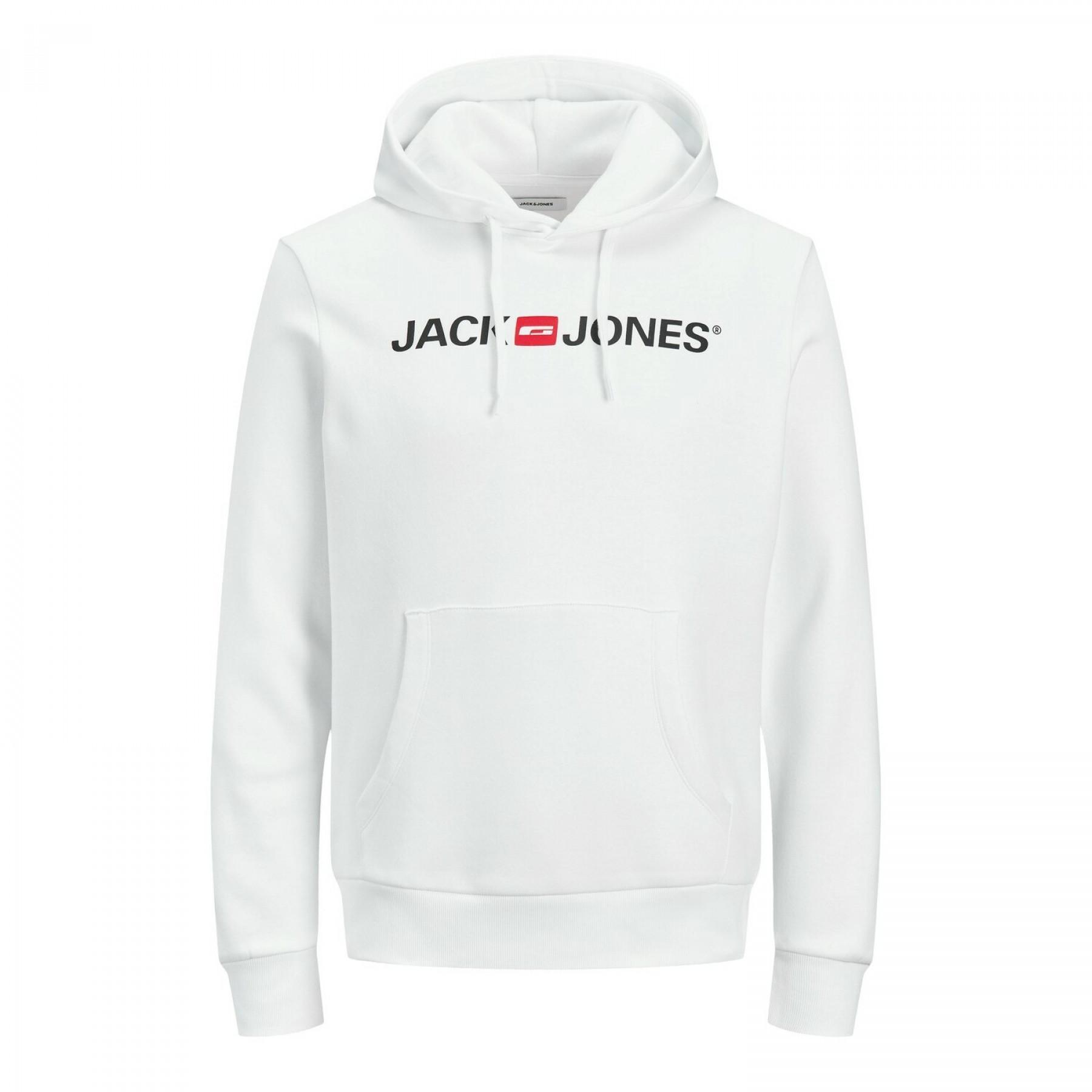 Jack & Jones Essentials Hoodie Mens Classic Logo Hooded Jumper Sweater JJECorp 