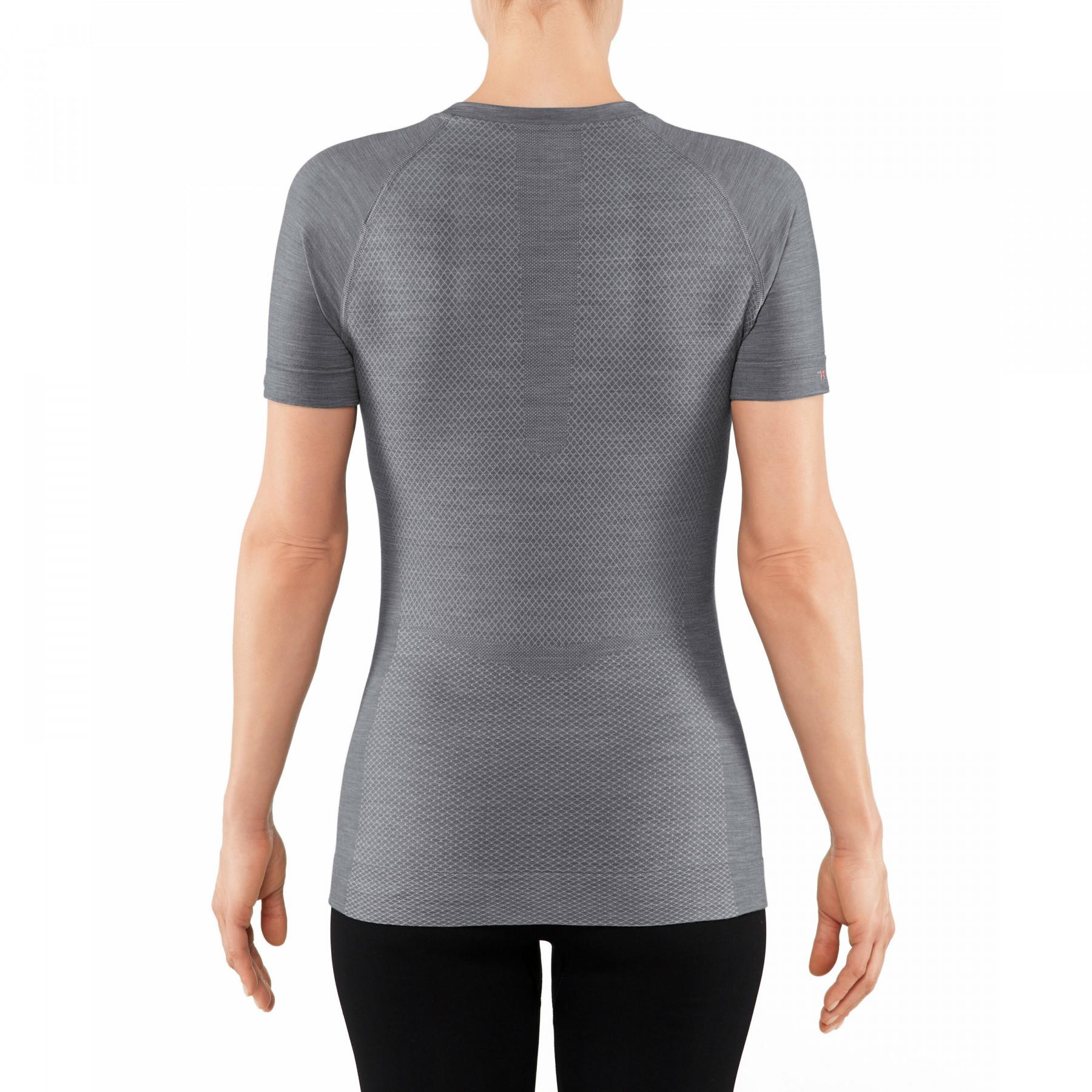 Woman's T-shirt Falke Wool-Tech Light