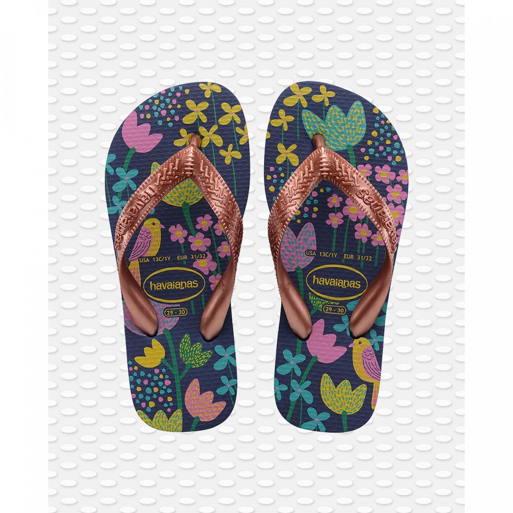 Children's flip-flops Havaianas Flores