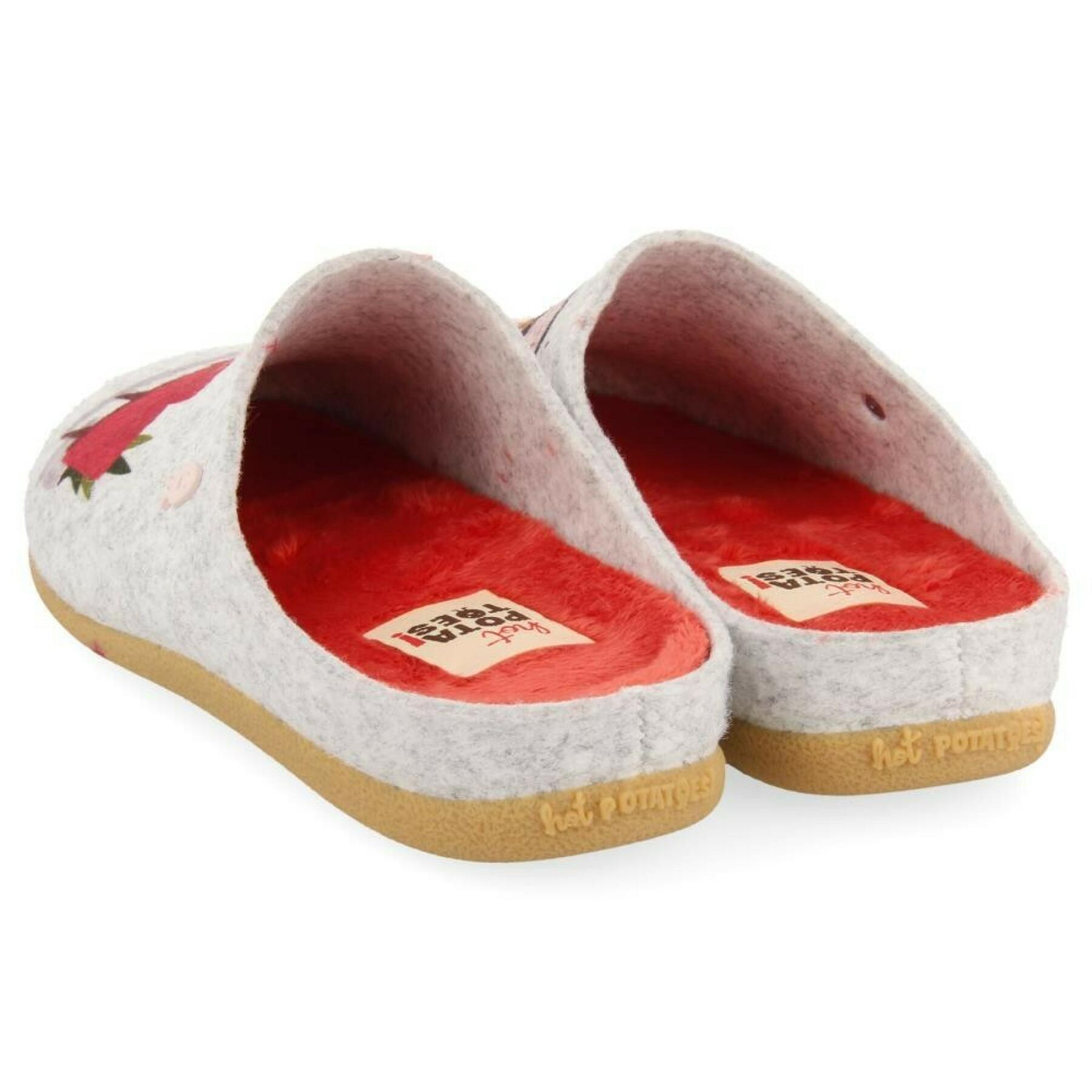 Slippers from the women's collection Hot Potatoes haslach