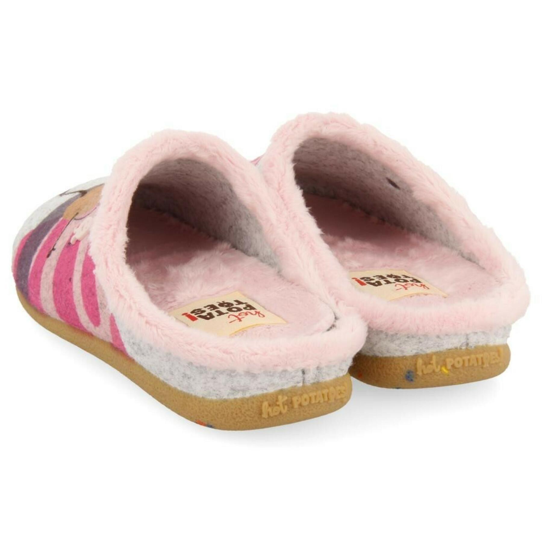 Slippers from the children's collection Hot Potatoes ligist