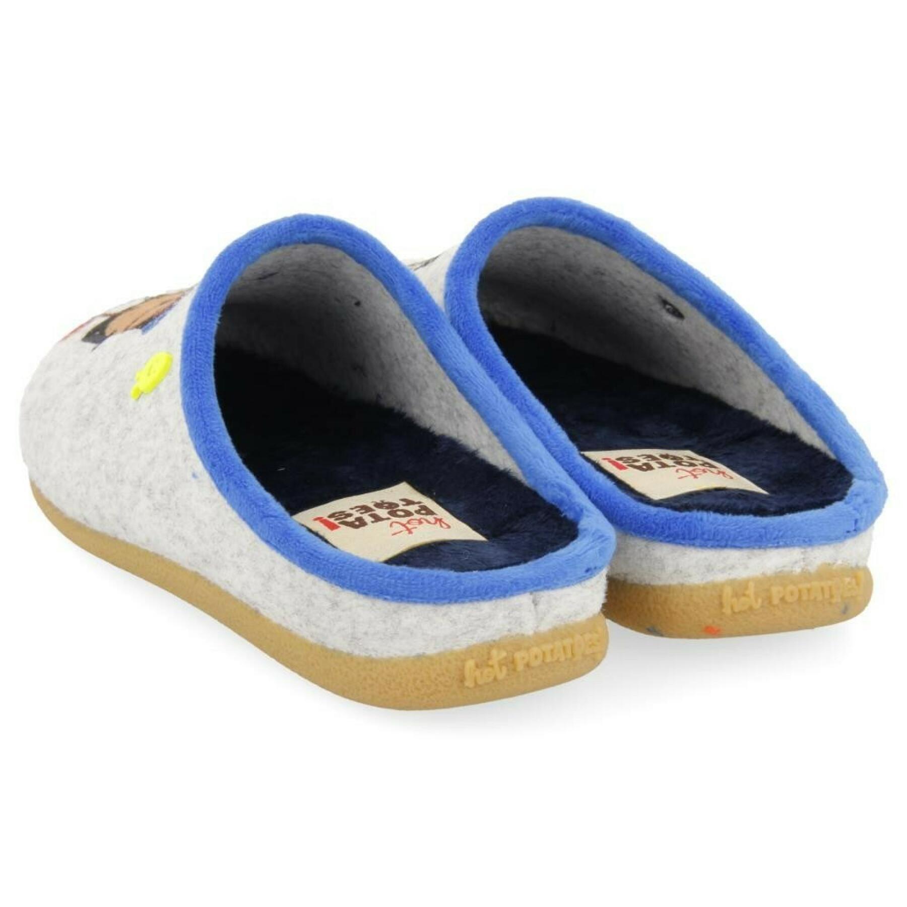 Slippers from the children's collection Hot Potatoes glanegg