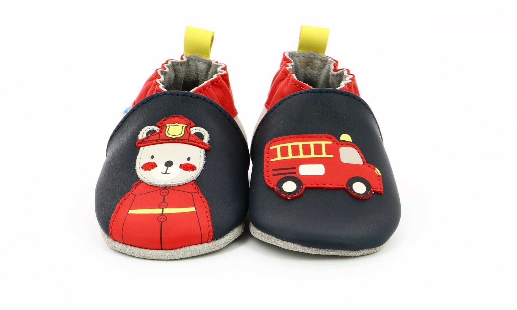 Baby slippers Robeez fireman