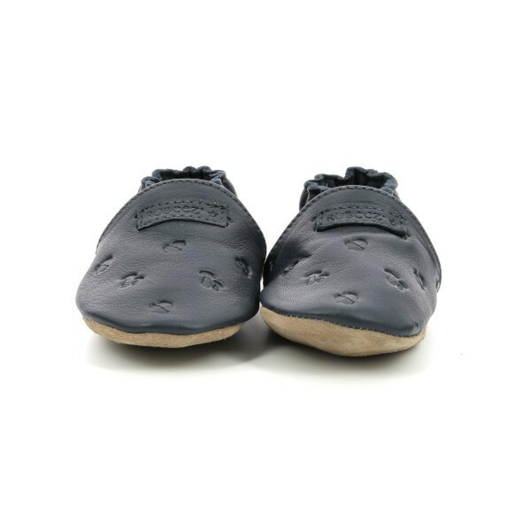 Baby slippers Robeez mywood marine
