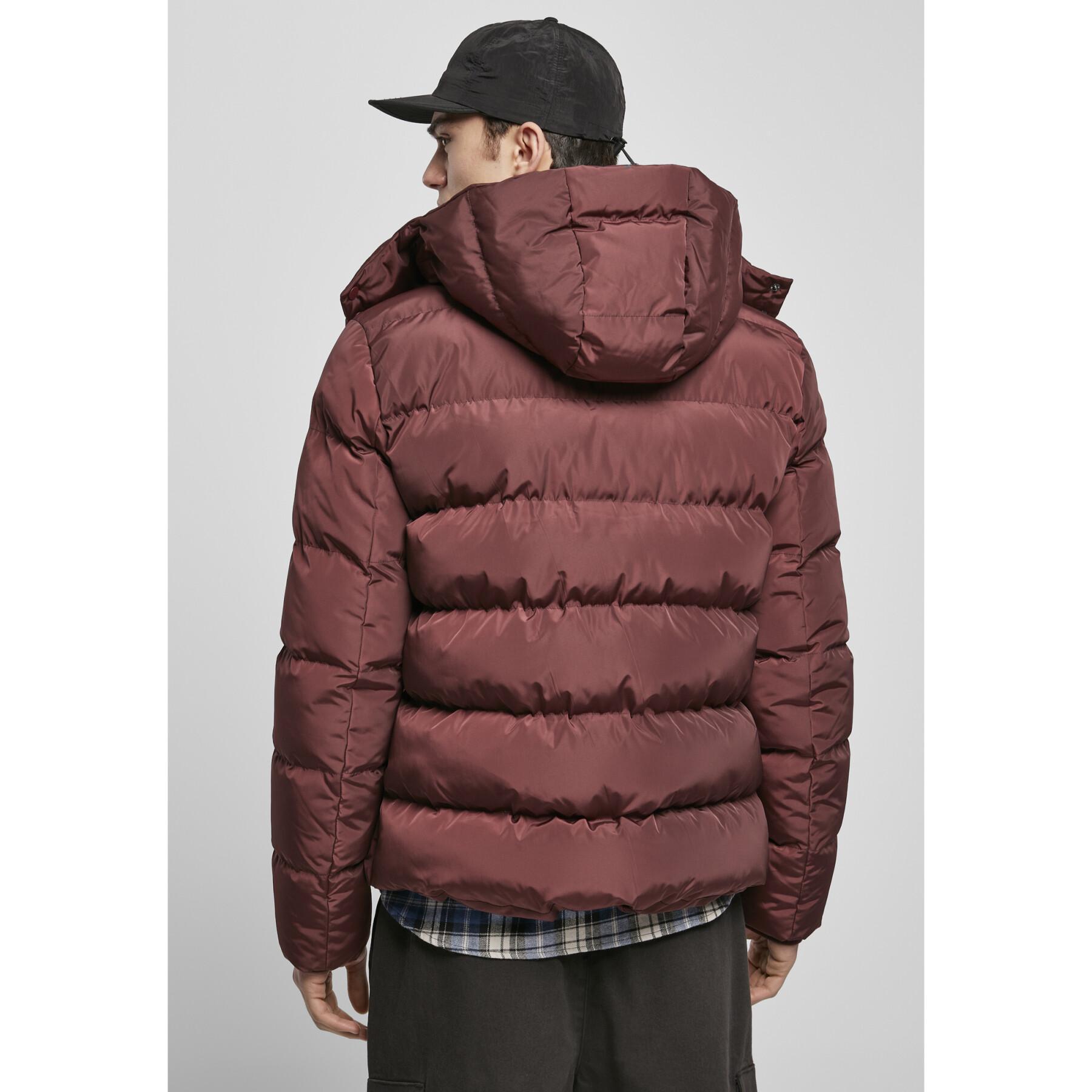 Jacket Urban Classics hooded puffer- large sizes