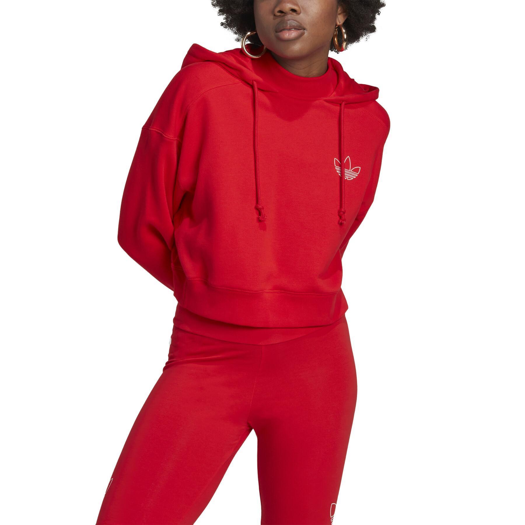 Women's hooded sweatshirt adidas Originals