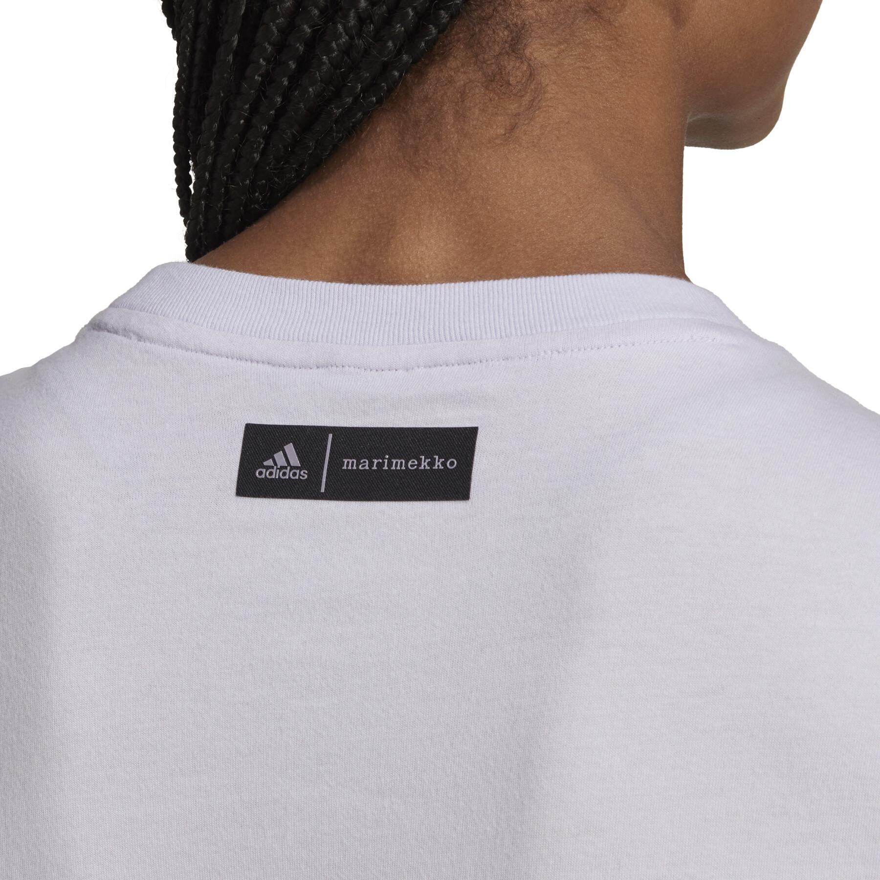 Women's graphic T-shirt adidas Marimekko