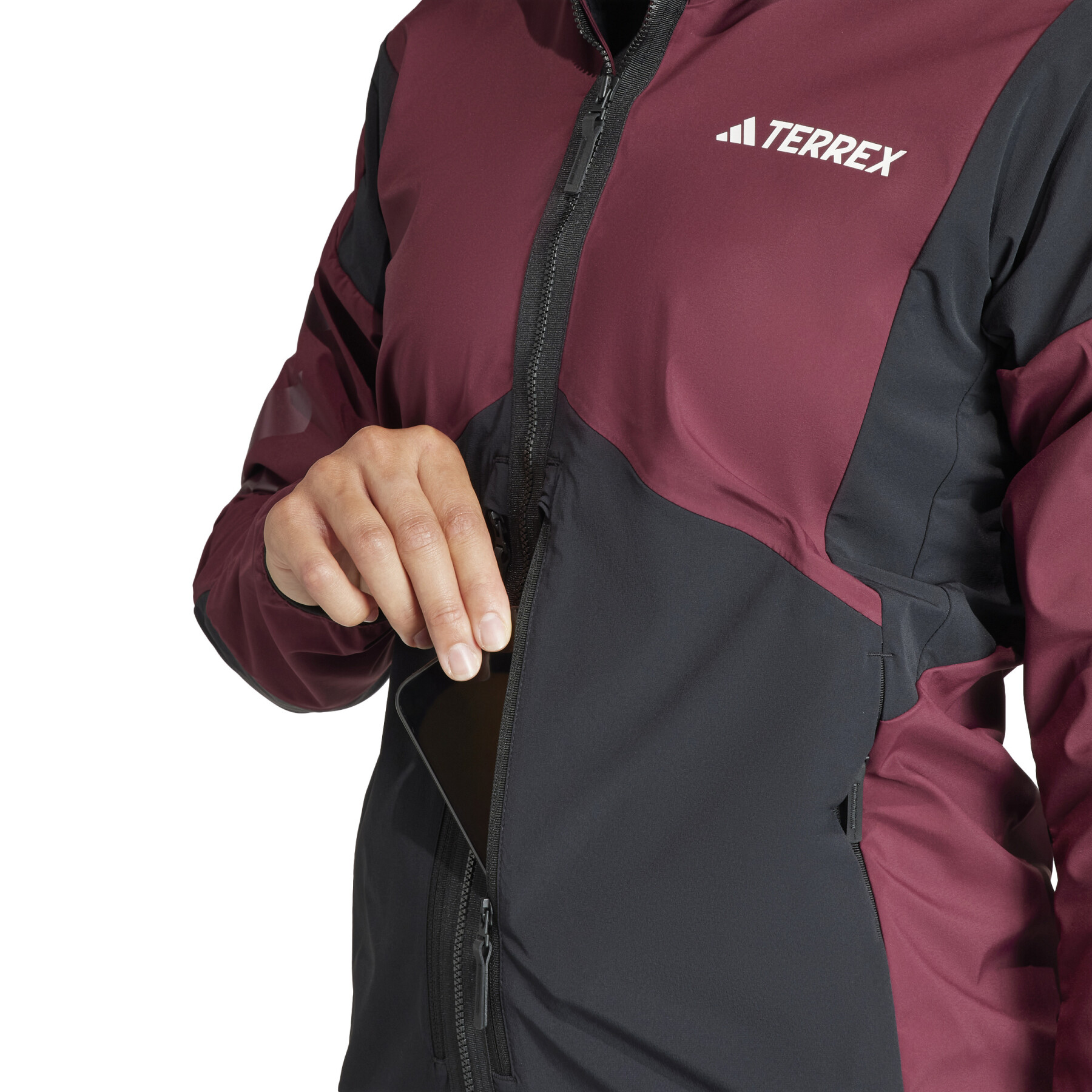 Women's waterproof jacket adidas Terrex Techrock Gore-Tex Softshell