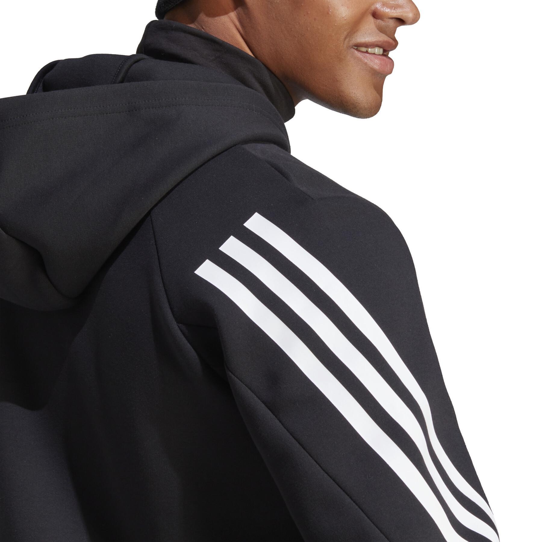 Full zip hoodie adidas Future Icons 3-Stripes