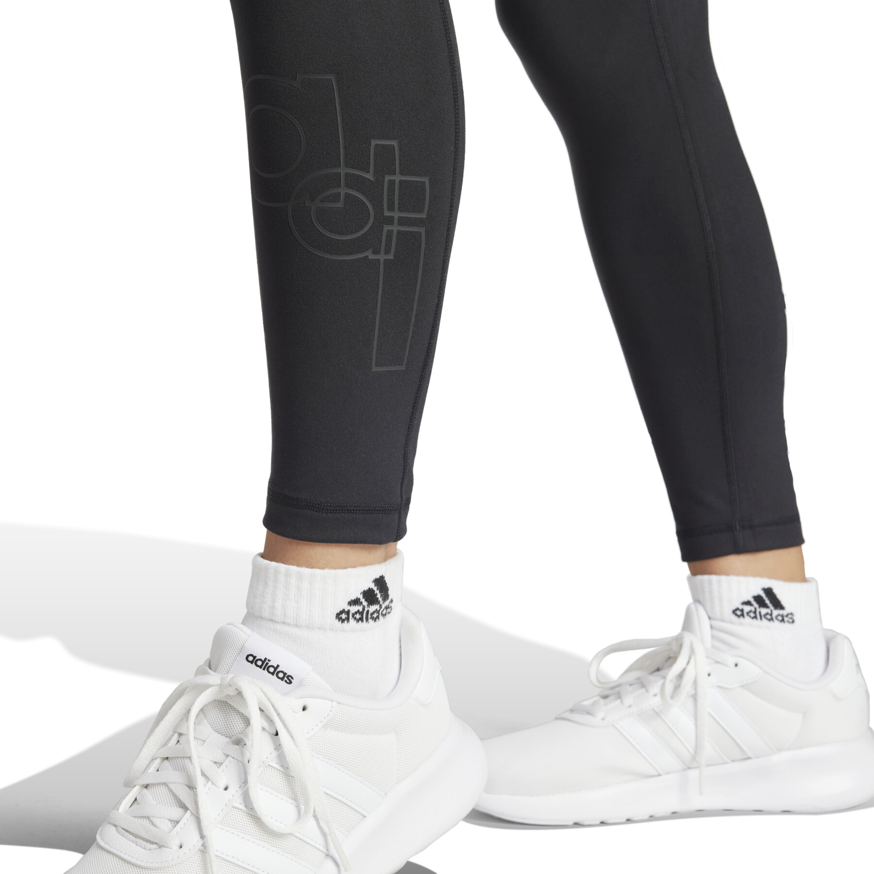 Women's high-waisted printed leggings adidas