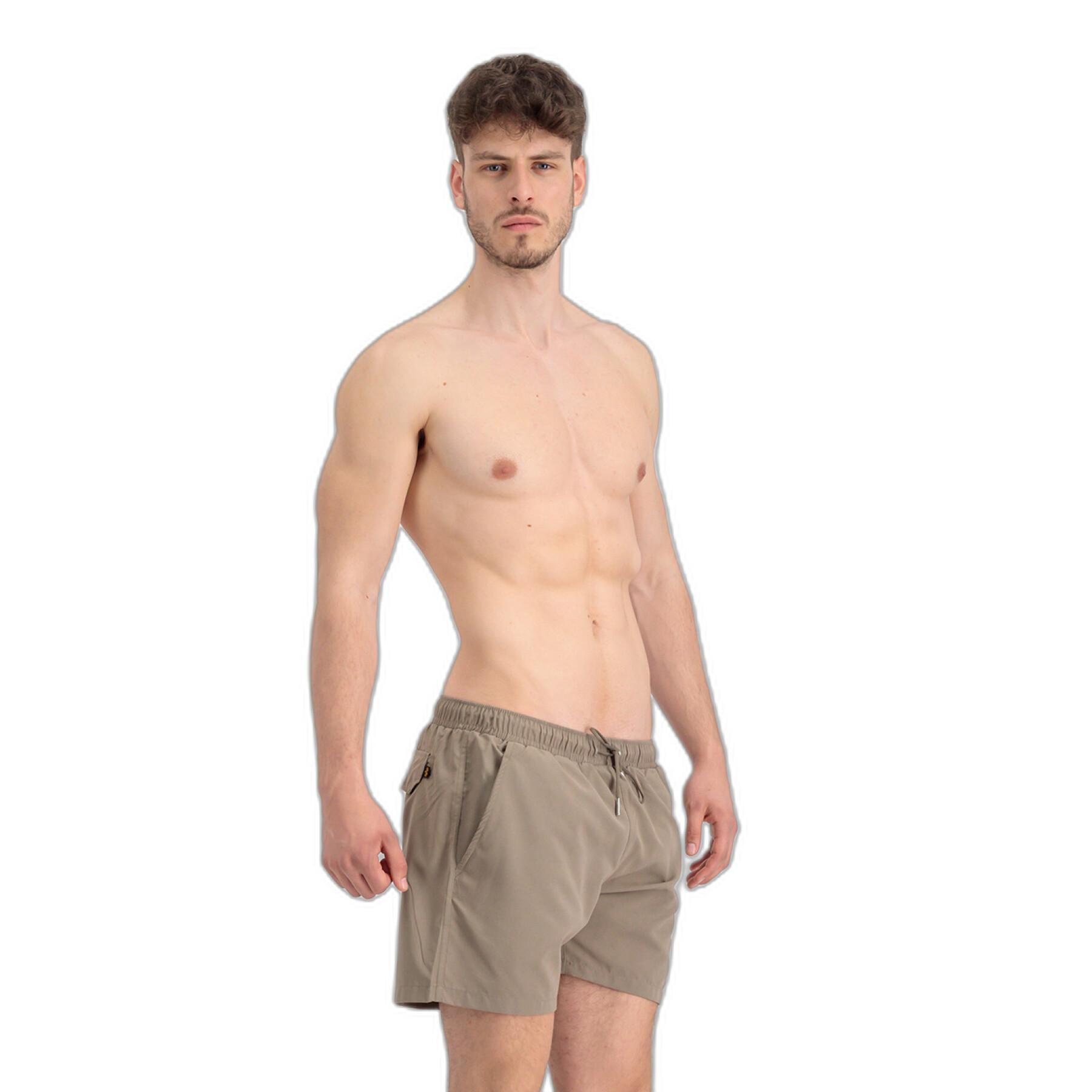 Swim Hydrochromic shorts - Industries Brands Industries AOP Top Alpha - - Alpha Men