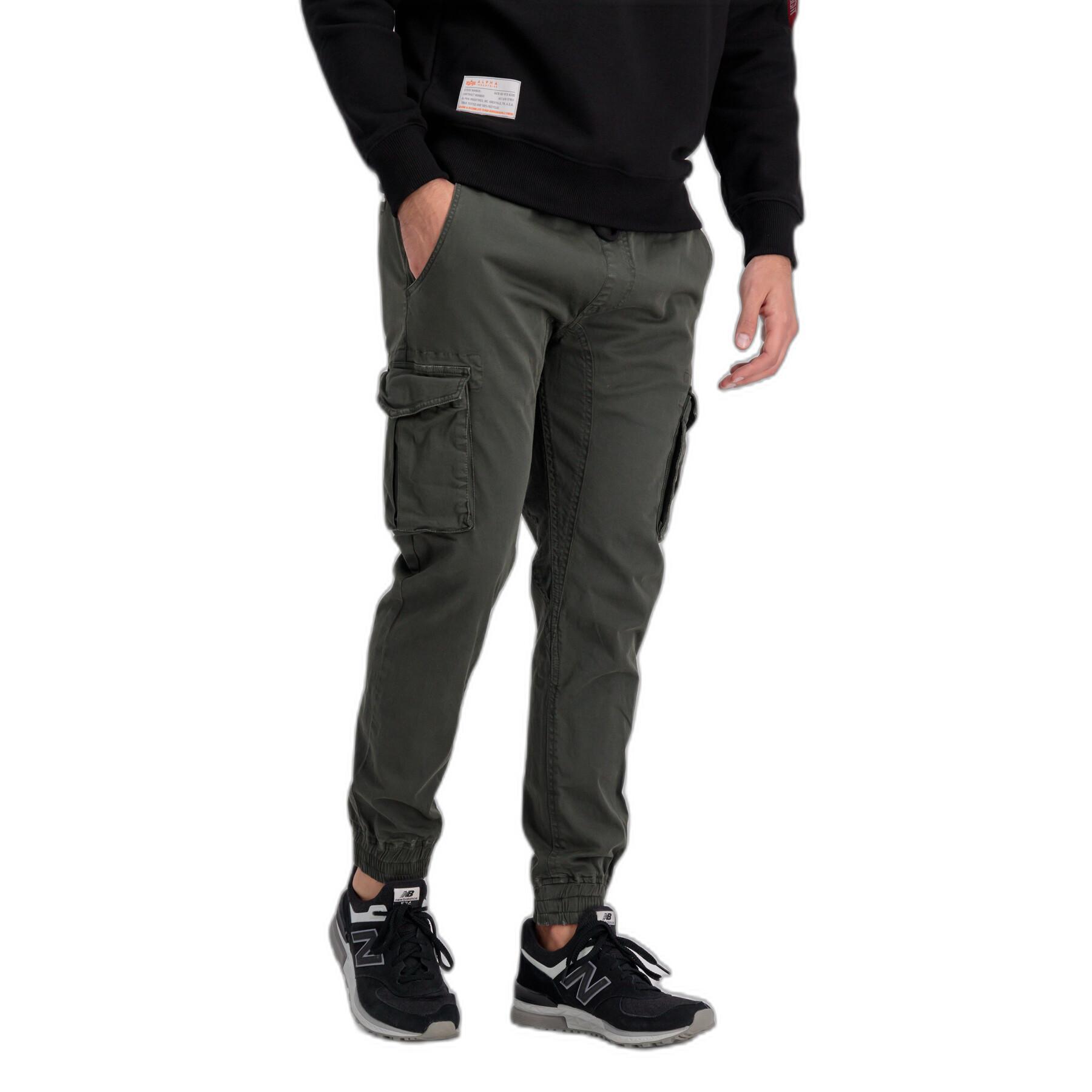 Cotton twill cargo pants Alpha Industries - Trousers and Jogging - Clothing  - Men