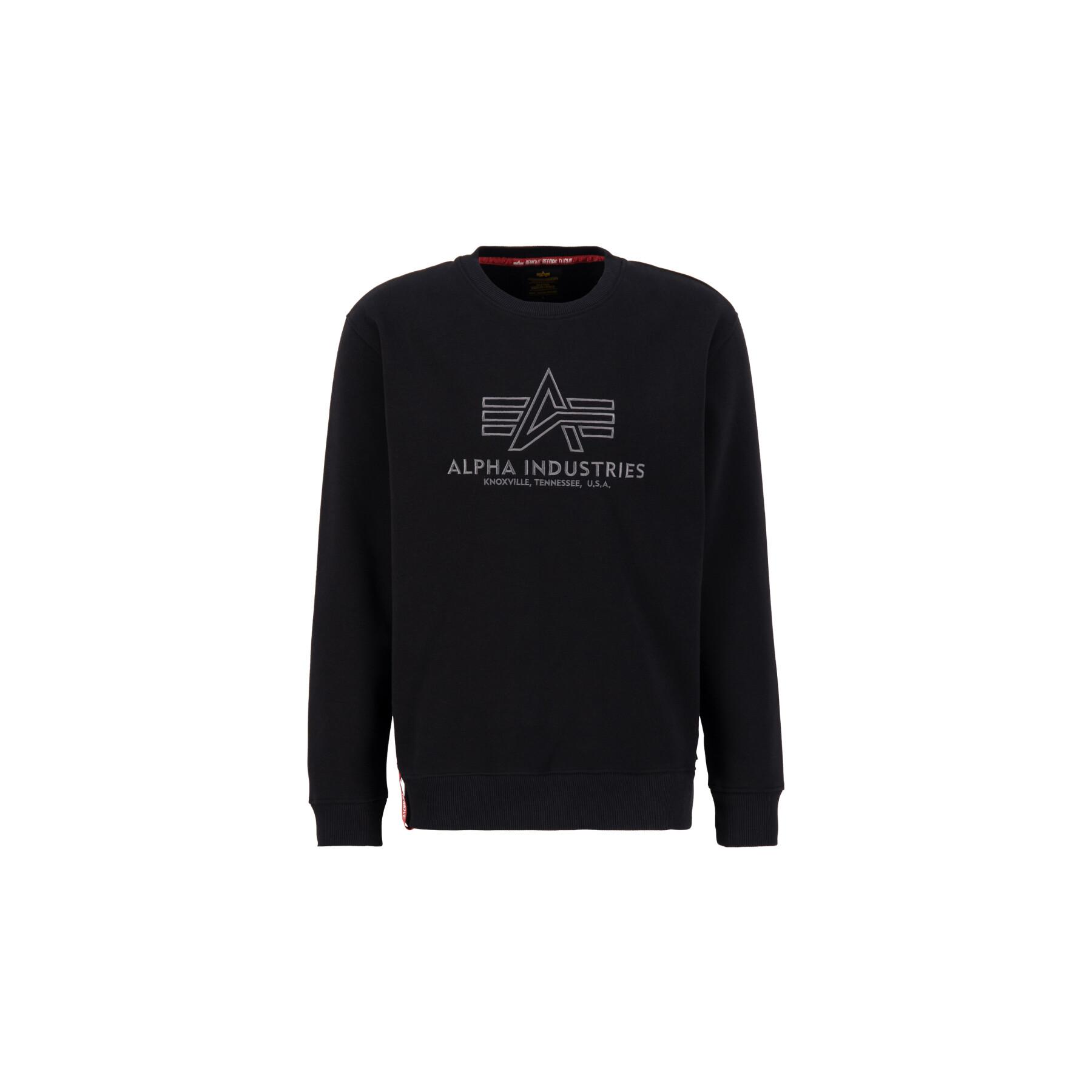 Sweater Alpha Industries Basic Embroidery - Jackets - Clothing - Men
