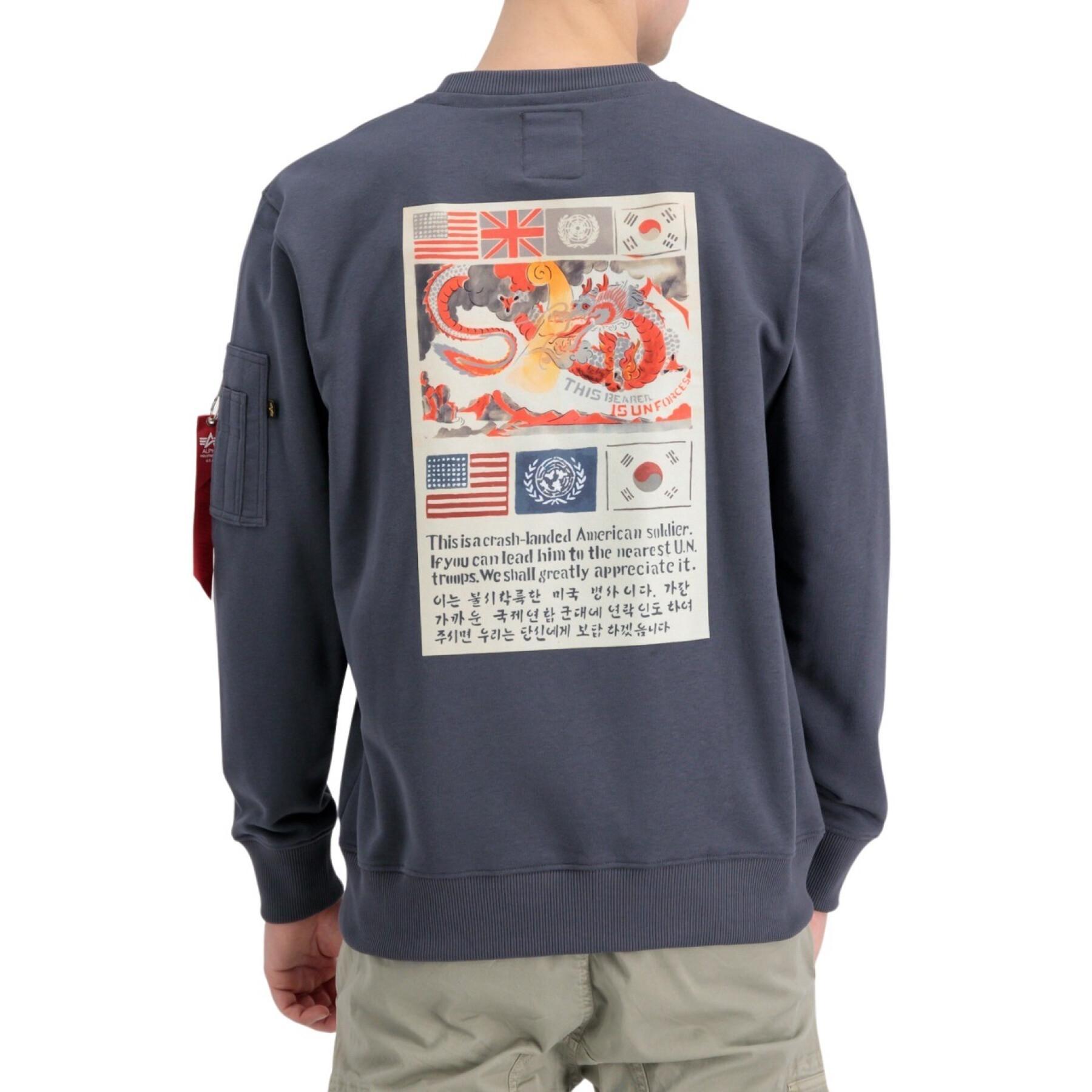 Sweater Alpha Industries USN Blood Chit - Jackets - Clothing - Men