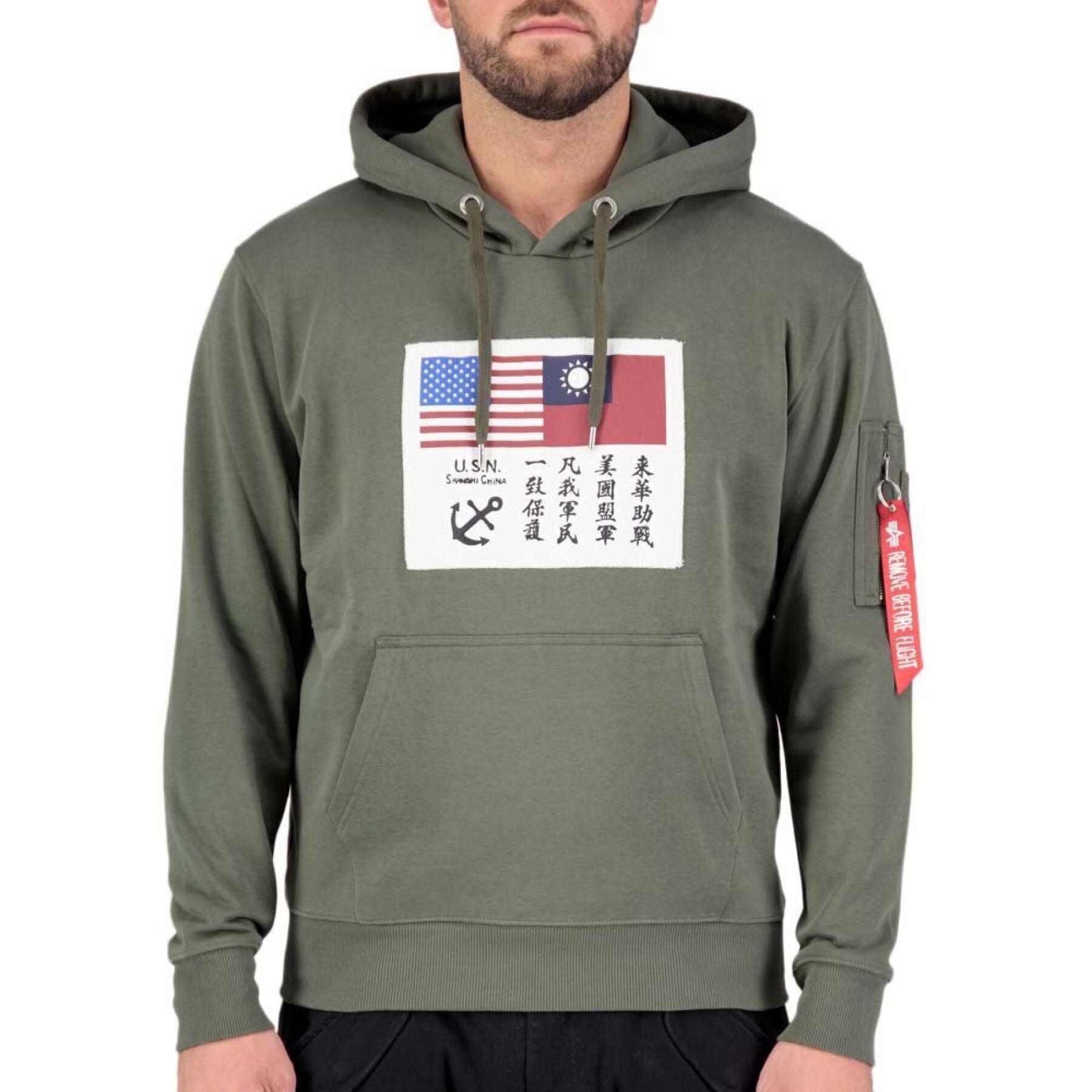 Sweater Alpha Industries - Blood - most USN Hoodies & The Chit - Sweats Sweats Alpha trendy Industries