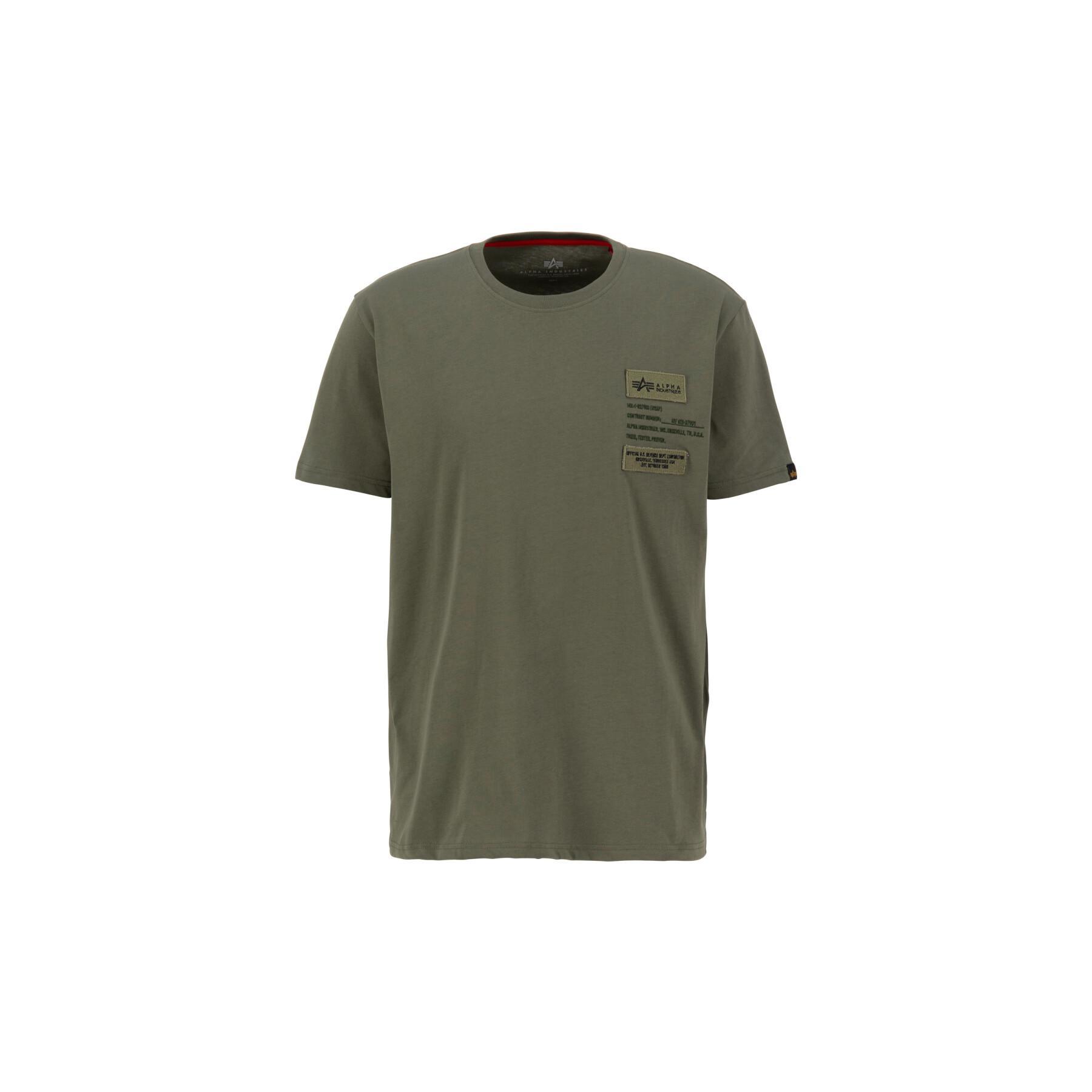 T-shirt Alpha Men shirts Clothing T-shirts Industries - - & - Polo Patch